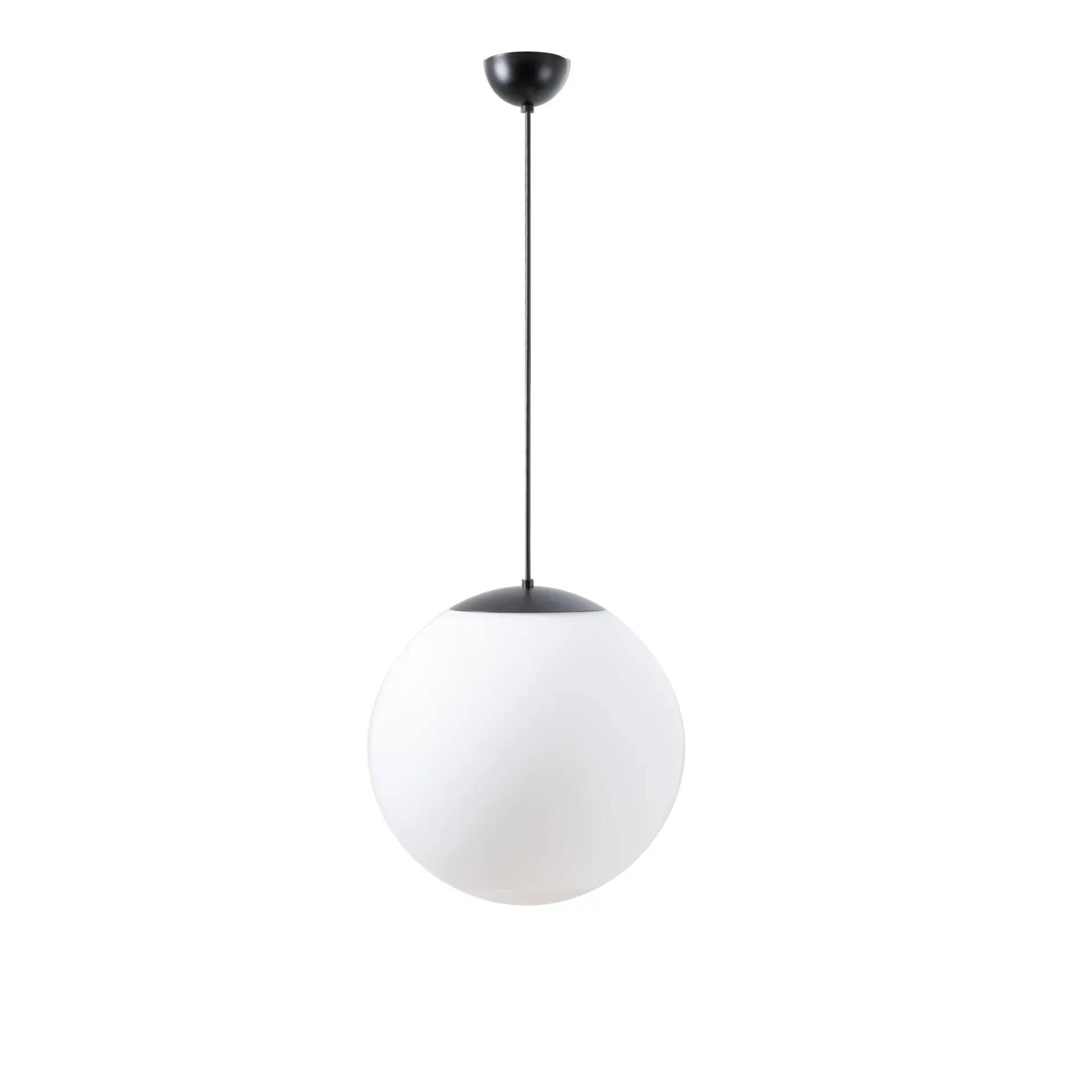 OSMONT ADR61344 ADRIA S3 závěsné skleněné svítidlo černá / bílá IP40 3000 K 27W LED DALI