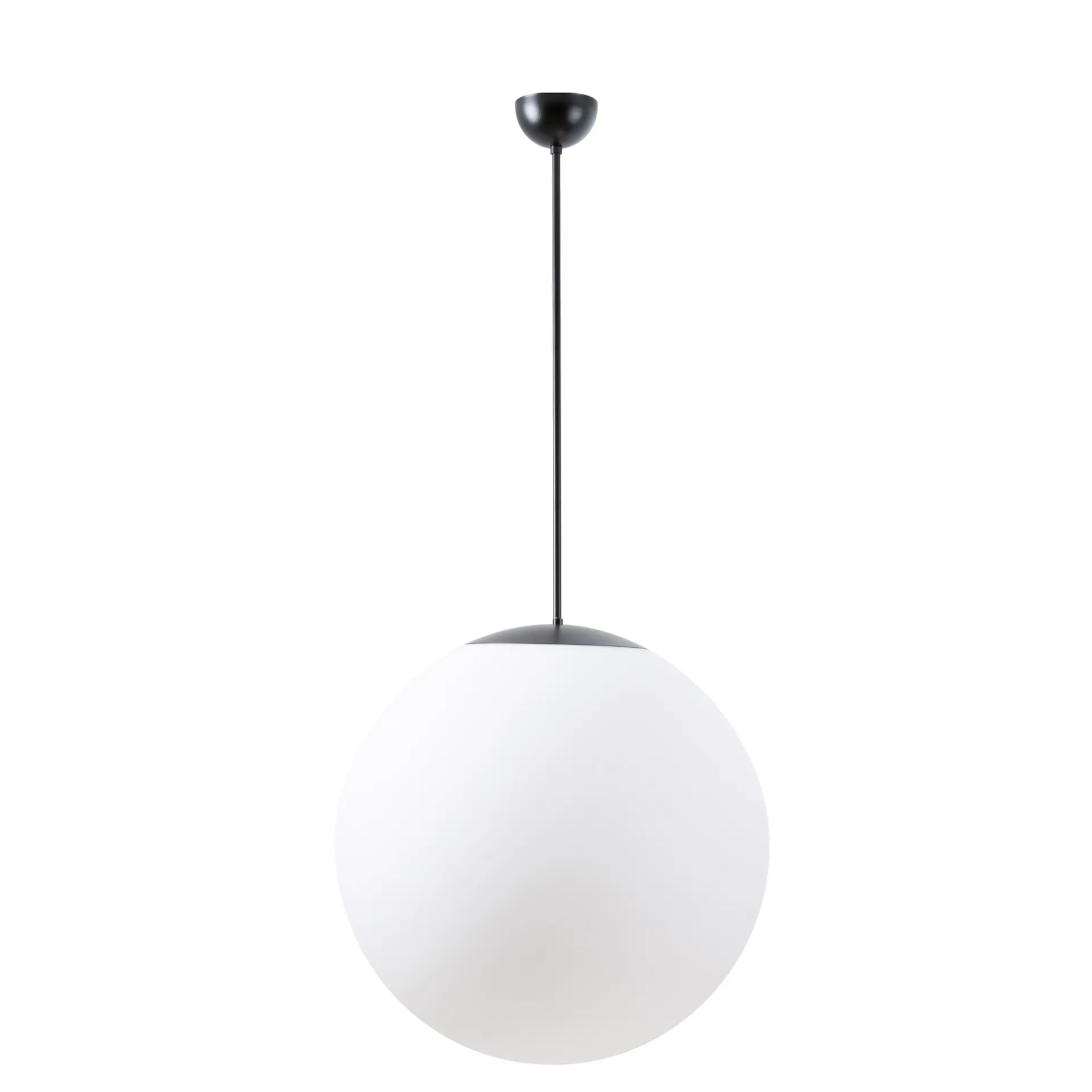 OSMONT ADR61345 ADRIA S4 závěsné skleněné svítidlo černá / bílá IP40 3000 K 41W LED