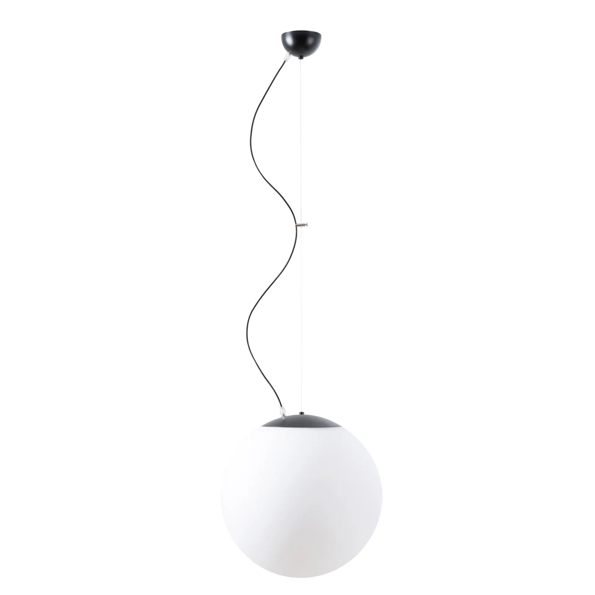 OSMONT ADR61828 ADRIA L3 závěsné skleněné svítidlo černá / bílá IP40 4000 K 27W LED DALI