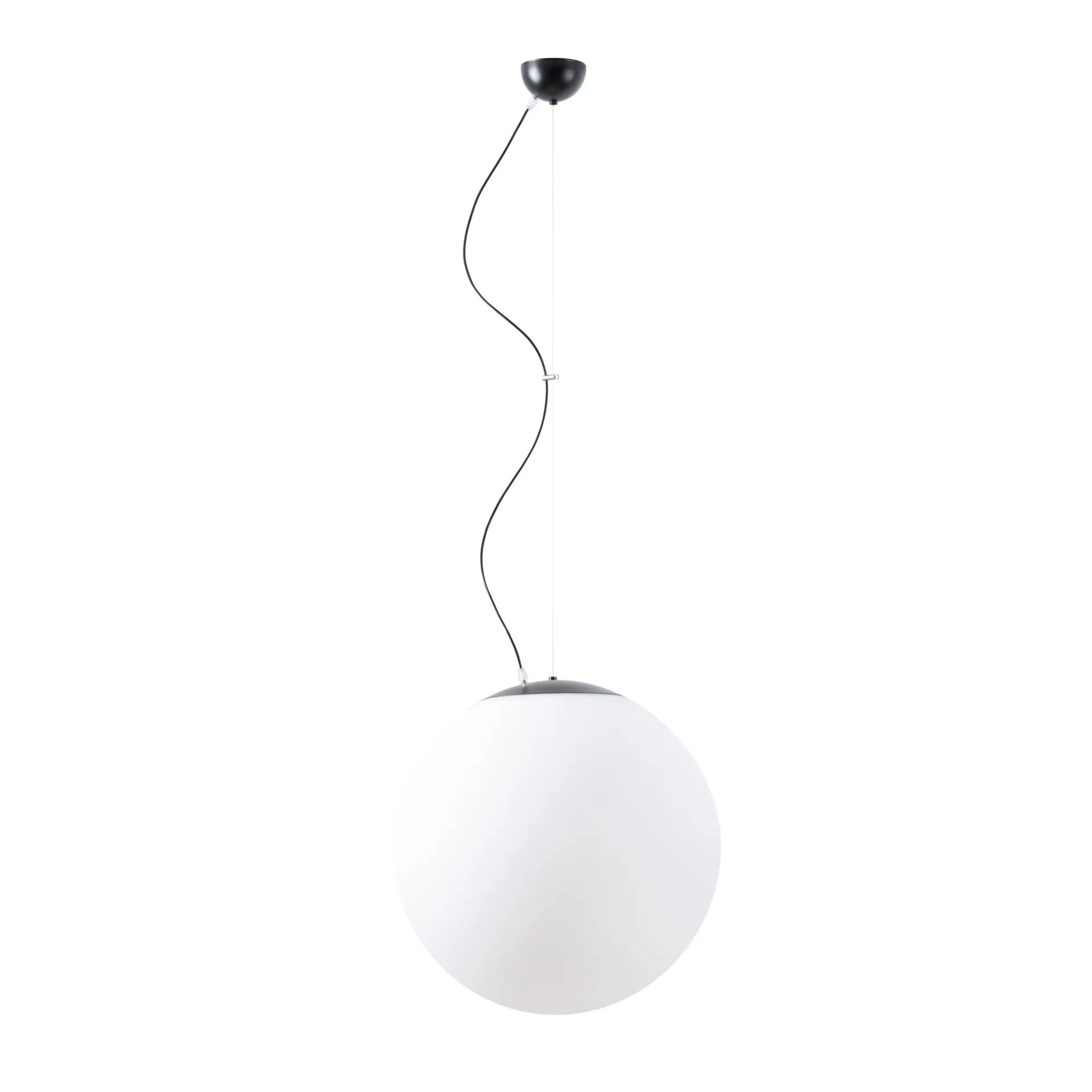 OSMONT ADR61832 ADRIA L4 závěsné skleněné svítidlo černá / bílá IP40 4000 K 41W LED DALI