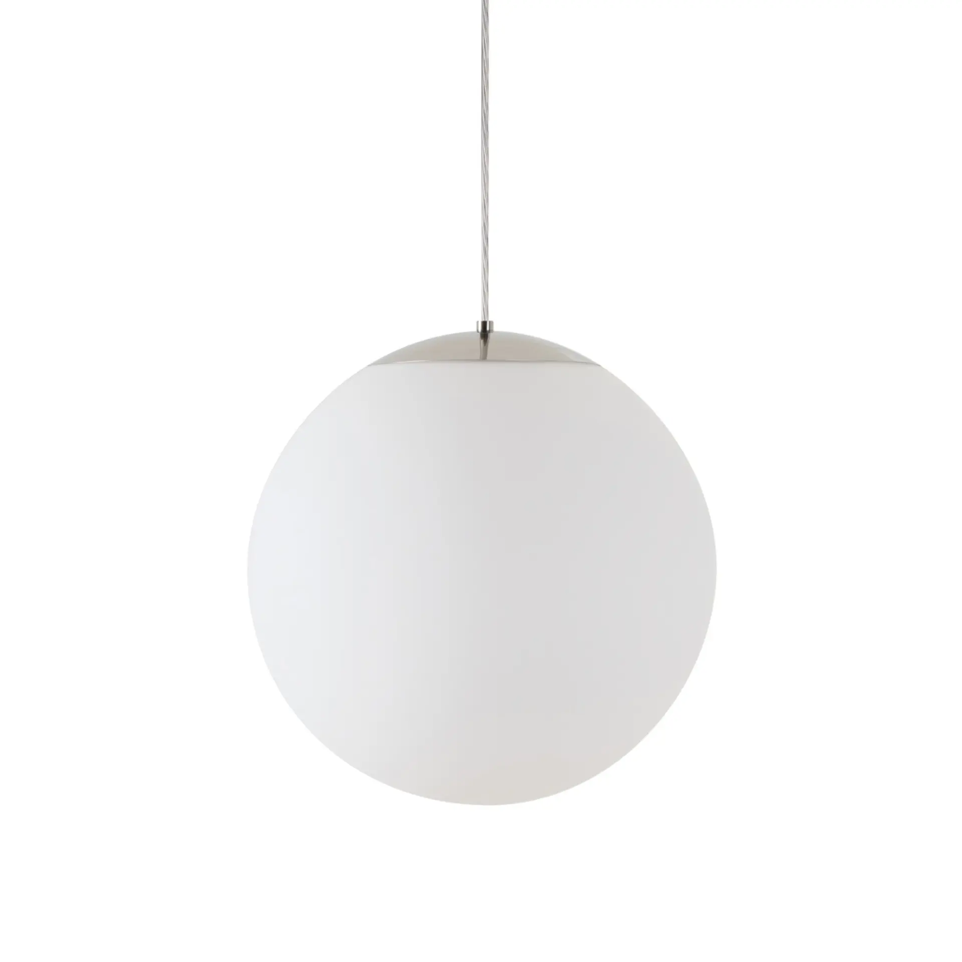 OSMONT ADR62217 ADRIA S3 HP závěsné skleněné svítidlo nerez leštěná / bílá IP40 3000 K 52W LED DALI