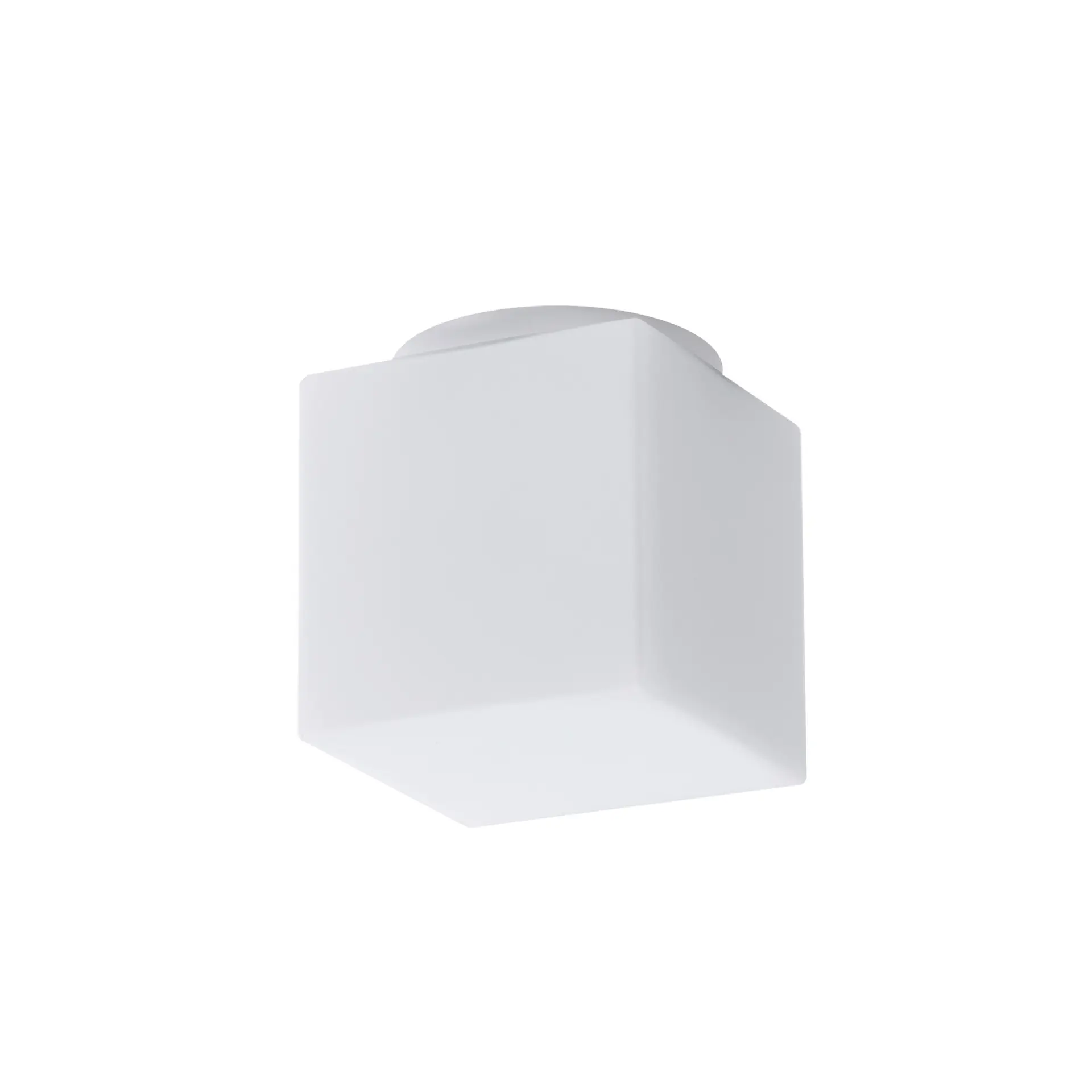 OSMONT APU52160 APUS 2 stropní/nástěnné skleněné svítidlo bílá IP44 60W E27
