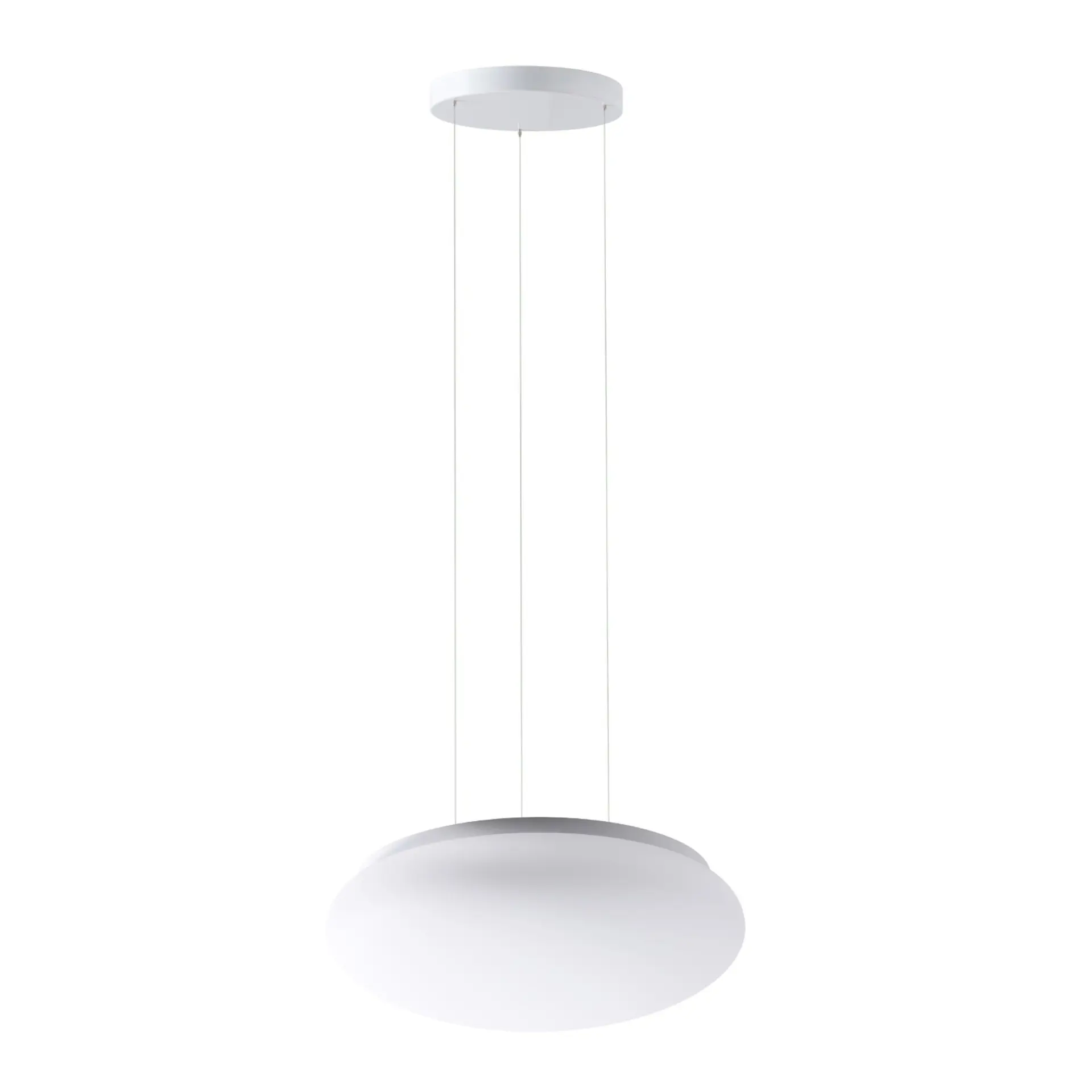 OSMONT ARA73550 ARAKIS LE3 závěsné skleněné svítidlo bílá IP40 4000 K 24W LED