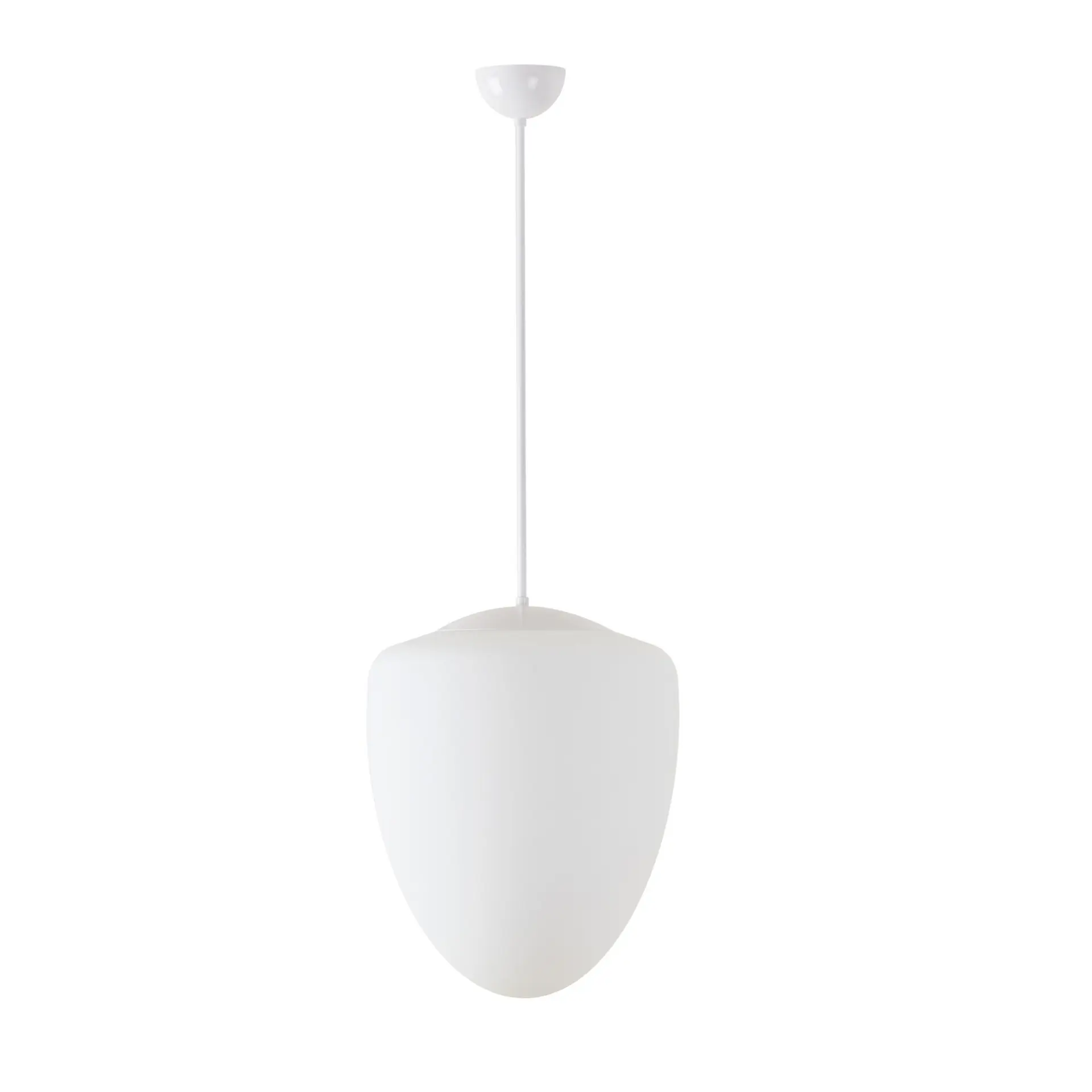 OSMONT AST60386 ASTRA P závěsné skleněné svítidlo bílá IP40 3000 K 27W LED DALI