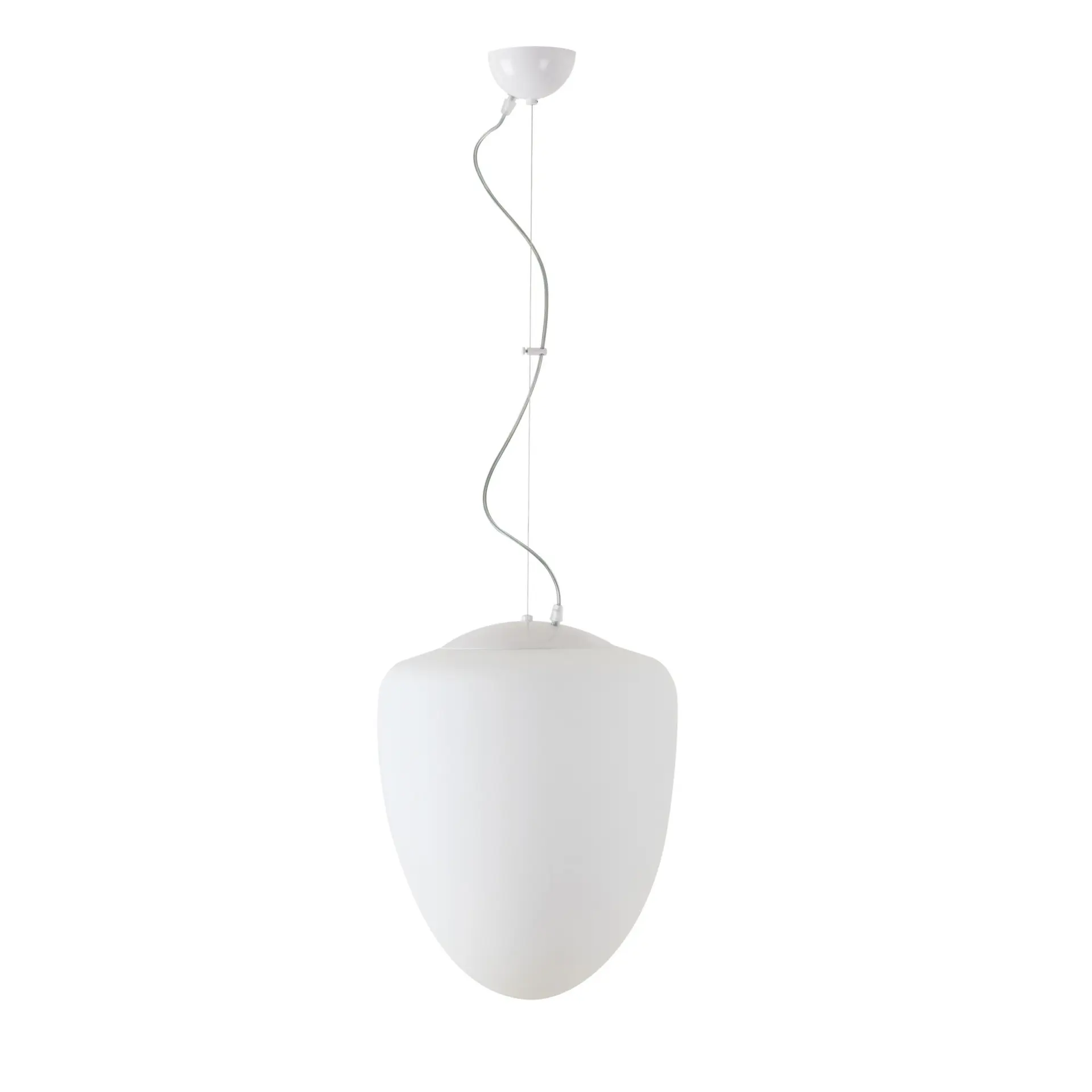 OSMONT AST60920 ASTRA L závěsné skleněné svítidlo bílá IP40 4000 K 27W LED