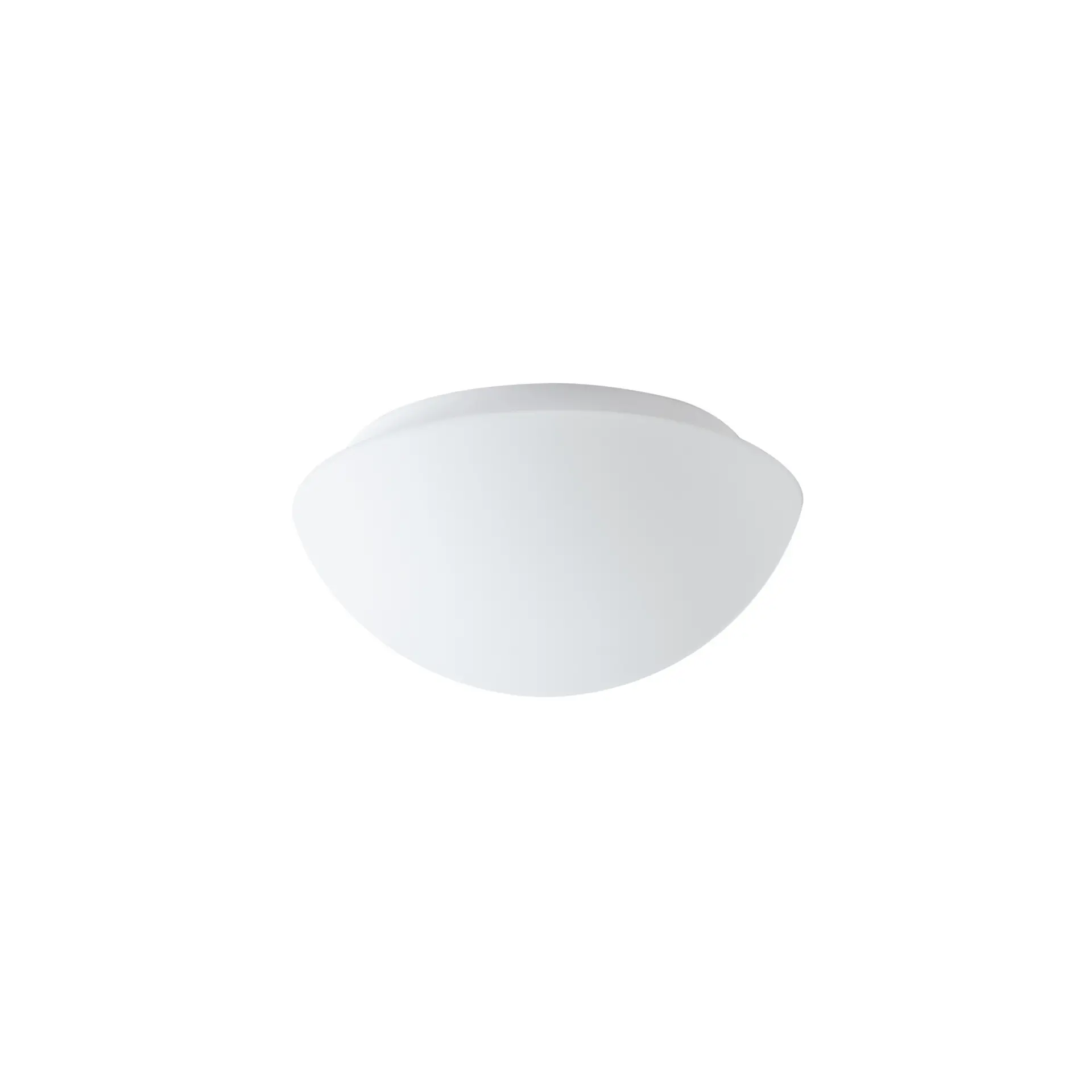 OS AUR51221 AURA 1 stropní/nástěnné skleněné svítidlo bílá IP43 3000 K 8W LED (původní kód OS 51221) - OSMONT