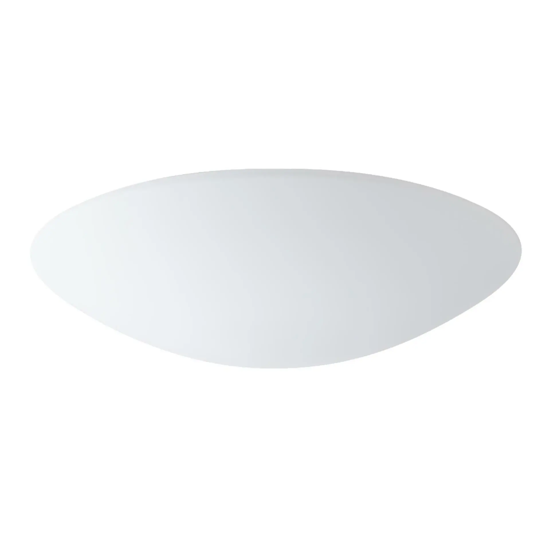 OSMONT AUR59748 AURA 9 stropní/nástěnné skleněné svítidlo bílá IP43 4000 K 54W LED nouzové kombinované 3 h