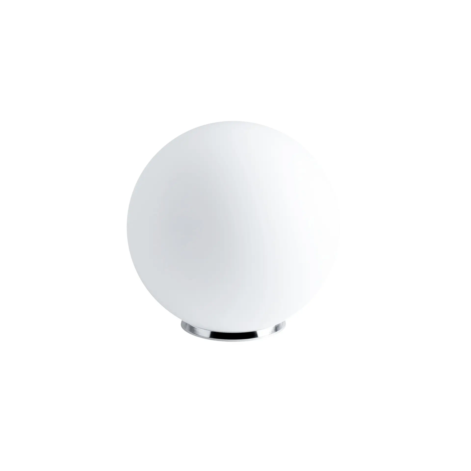 OSMONT BIA50540 BIANCA 3 stolní skleněná lampa chrom / bílá IP40 60W E27