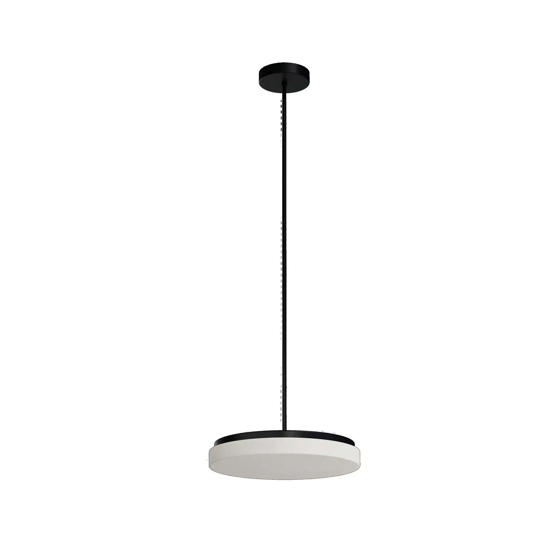 OSMONT CAR60502 CARINA P1 závěsné skleněné svítidlo černá / bílá IP40 4000 K 26W LED
