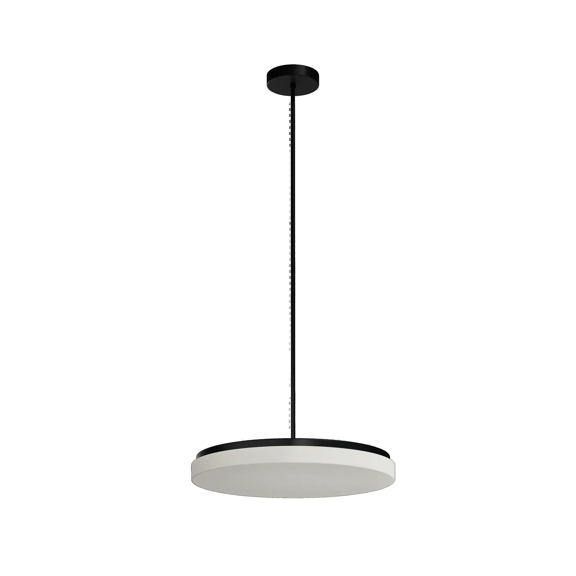 OSMONT CAR60510 CARINA P2 závěsné skleněné svítidlo černá / bílá IP40 4000 K 49W LED