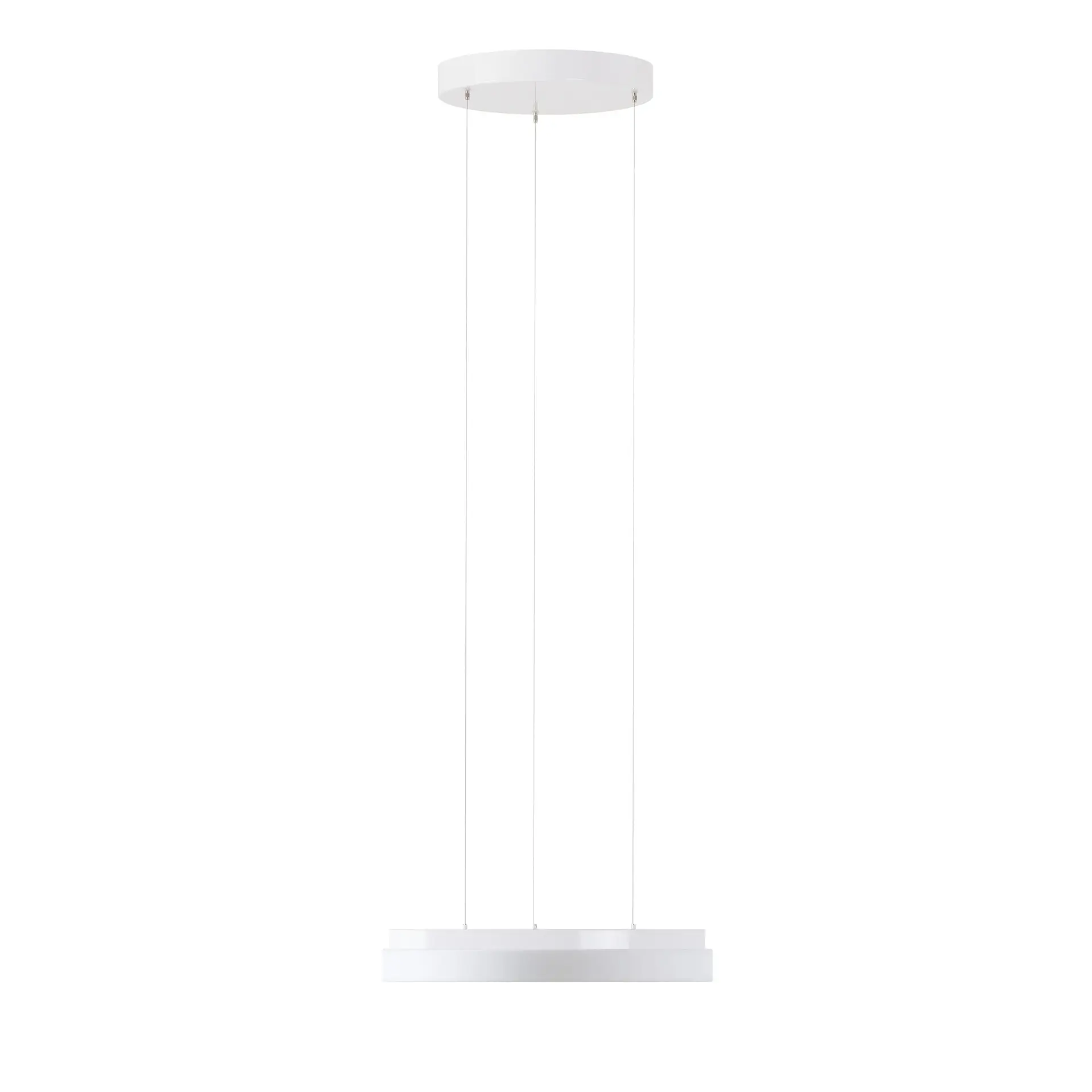 OSMONT CAR66370 CARINA LE1 závěsné skleněné svítidlo bílá IP40 3000 K 25W LED