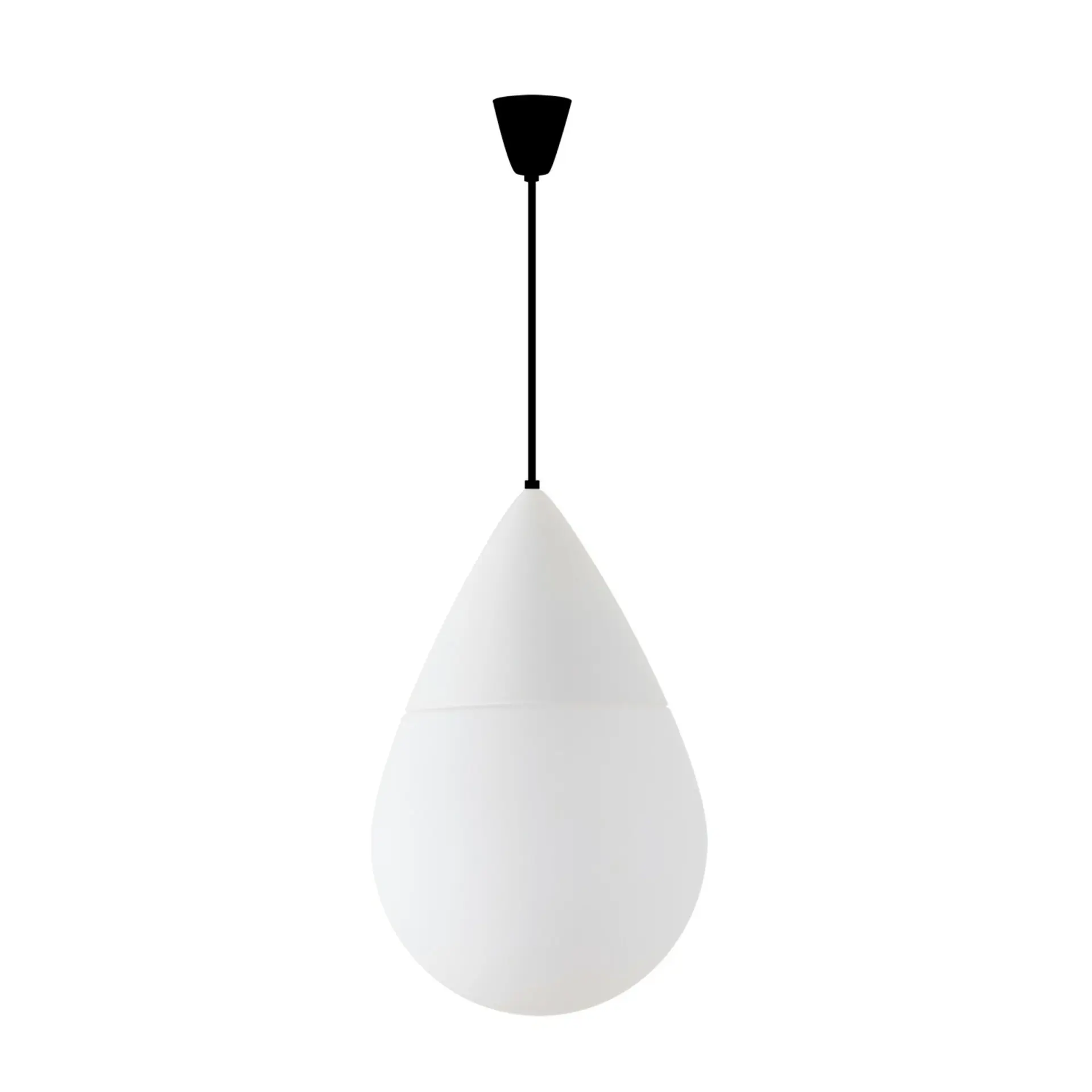 OSMONT DAN63566 DANAE S závěsné skleněné svítidlo černá / bílá IP40 4000 K 2x20/2x20W LED