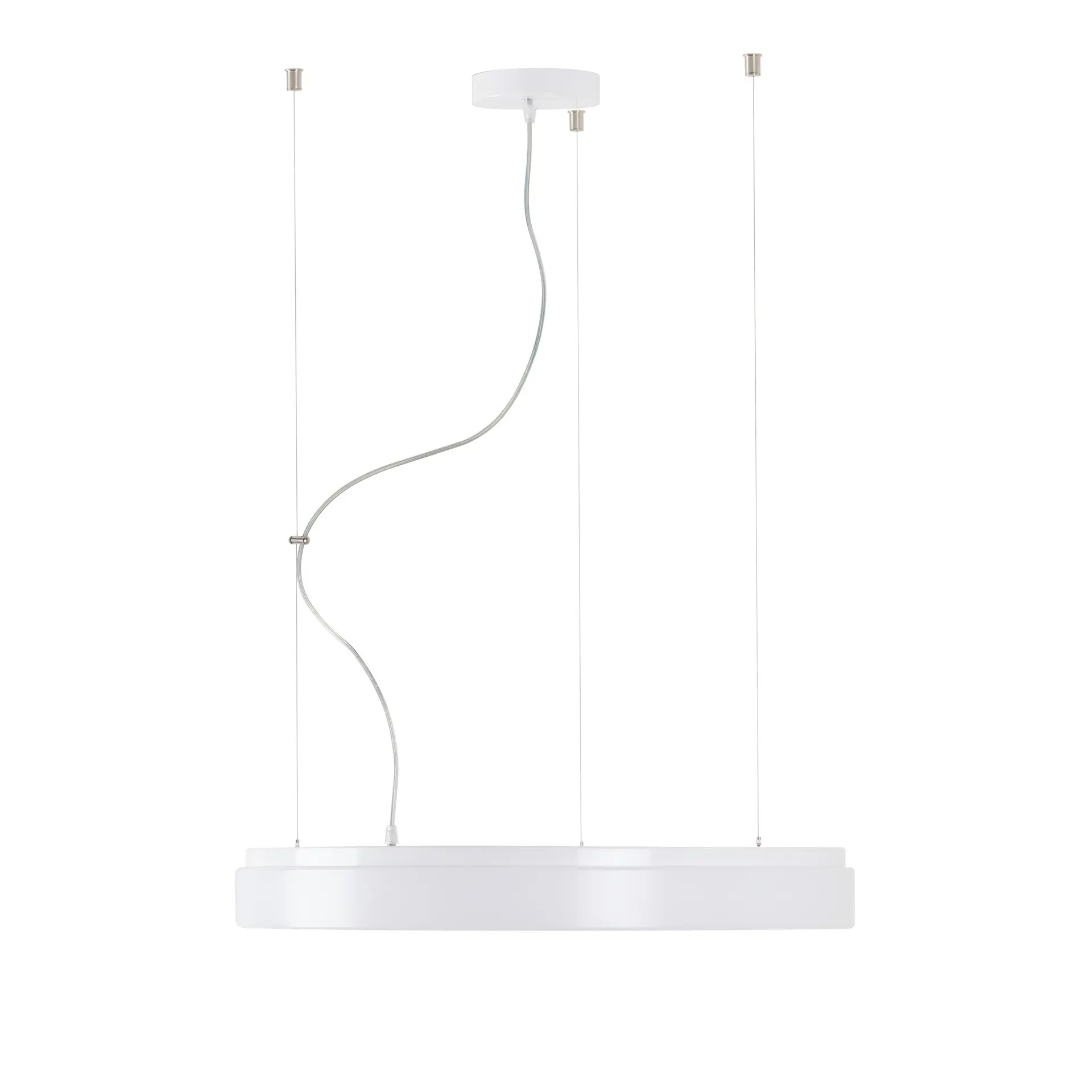 OSMONT DEL48747 DELIA L4 závěsné plastové svítidlo bílá IP40 4000 K 100W LED DALI