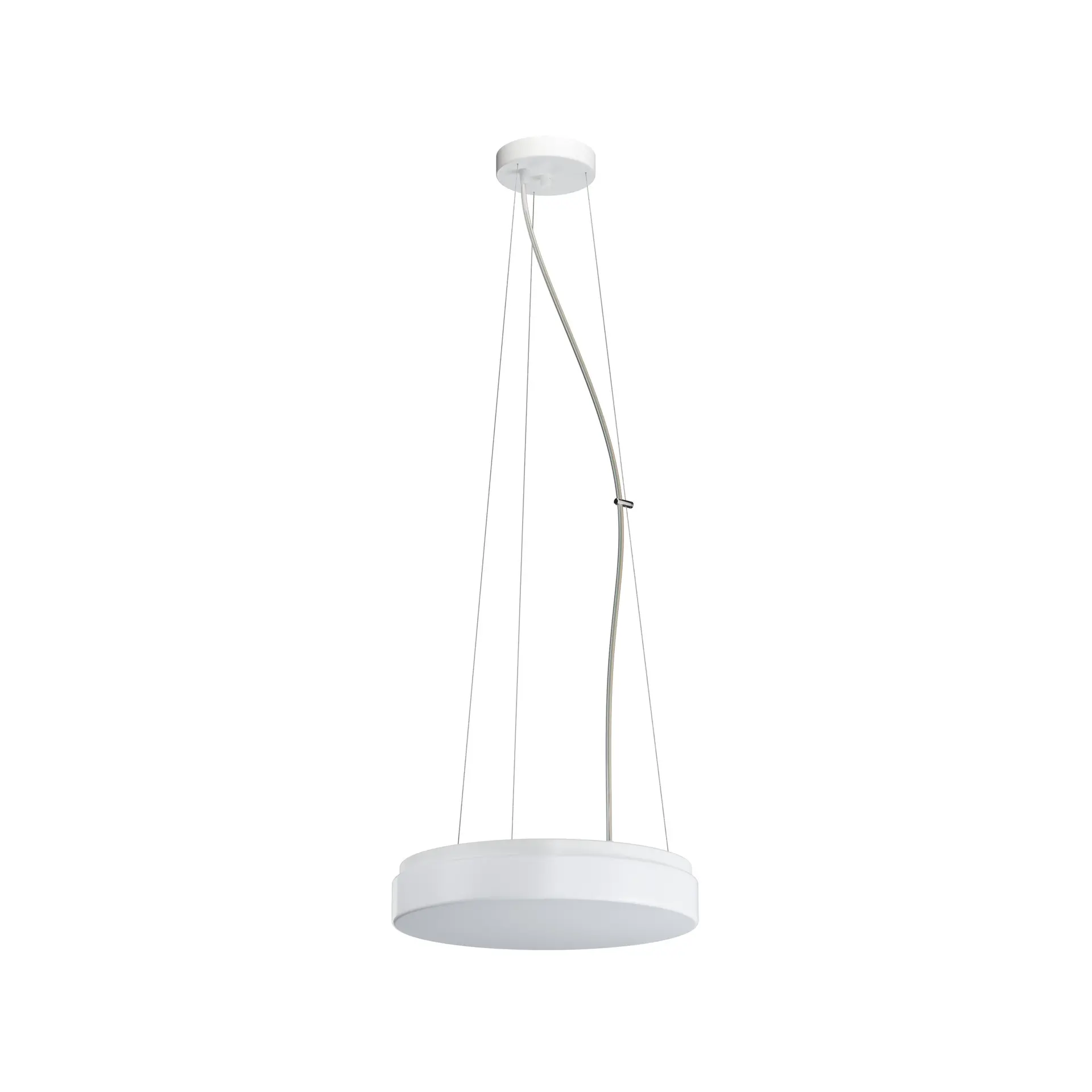 OSMONT DEL48871 DELIA L2 závěsné plastové svítidlo bílá IP40 4000 K 34W LED