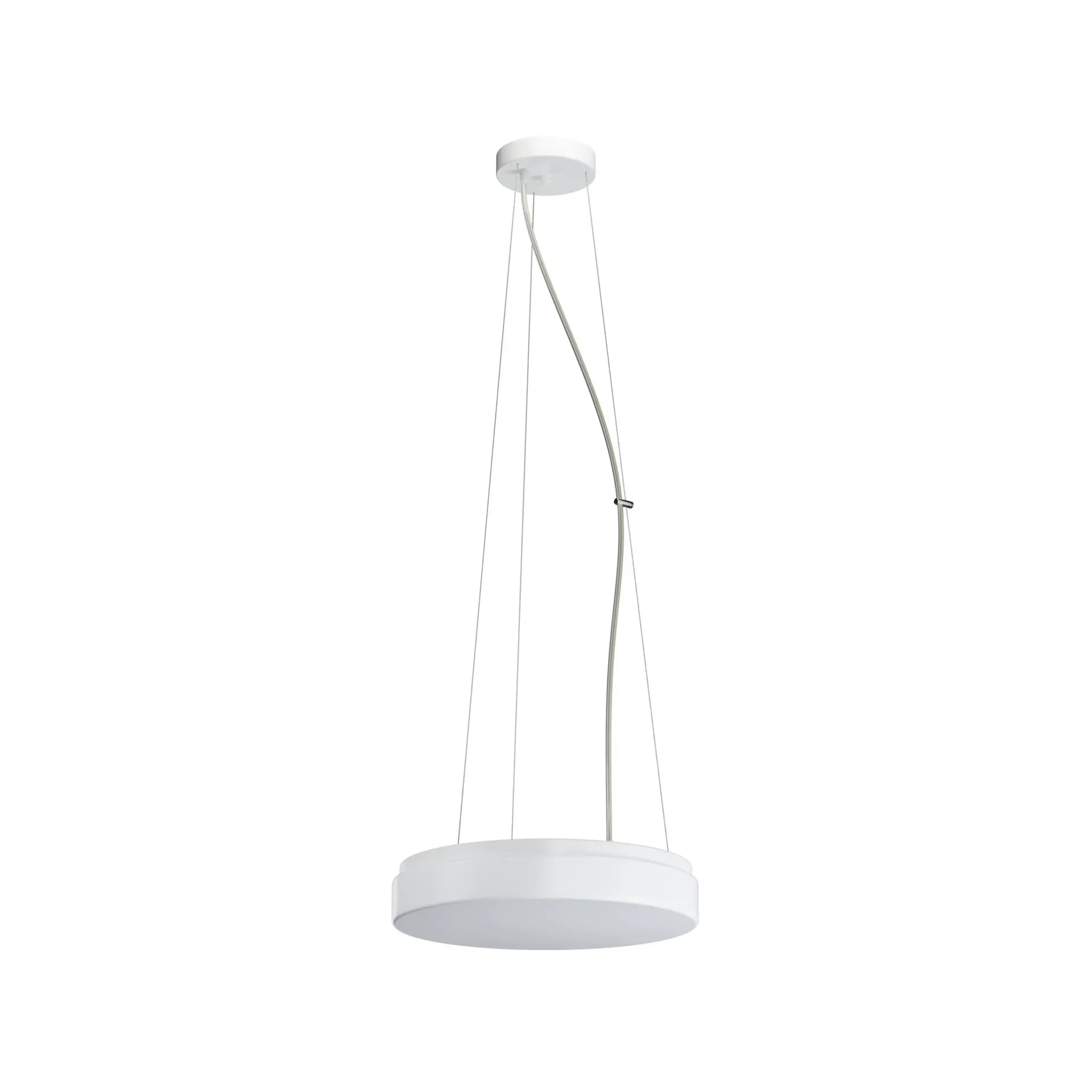 OSMONT DEL52050 DELIA L2 závěsné plastové svítidlo bílá IP40 2x25W E27