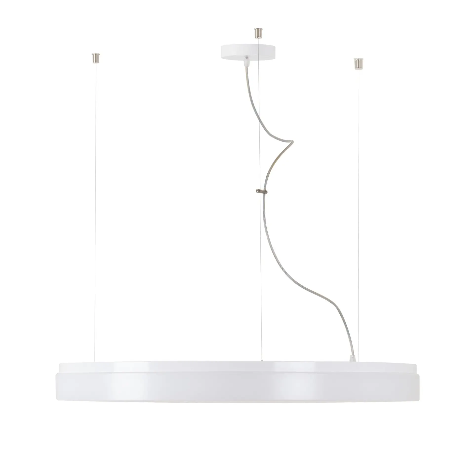 OSMONT DEL66361 DELIA L5 závěsné plastové svítidlo bílá IP40 3000 K 98W LED DALI