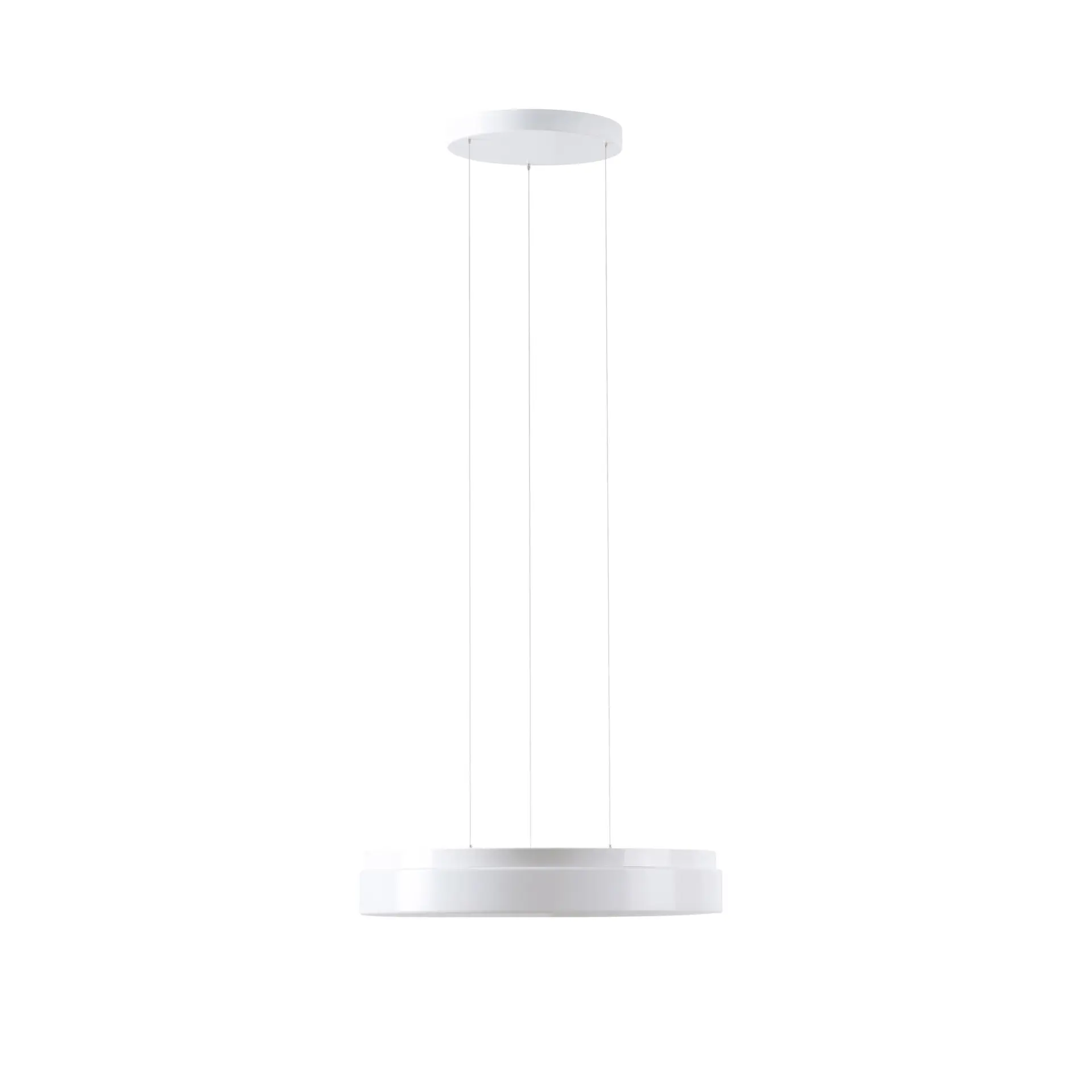 OSMONT DEL68026 DELIA LE2 závěsné plastové svítidlo bílá IP40 3000 K 34W LED