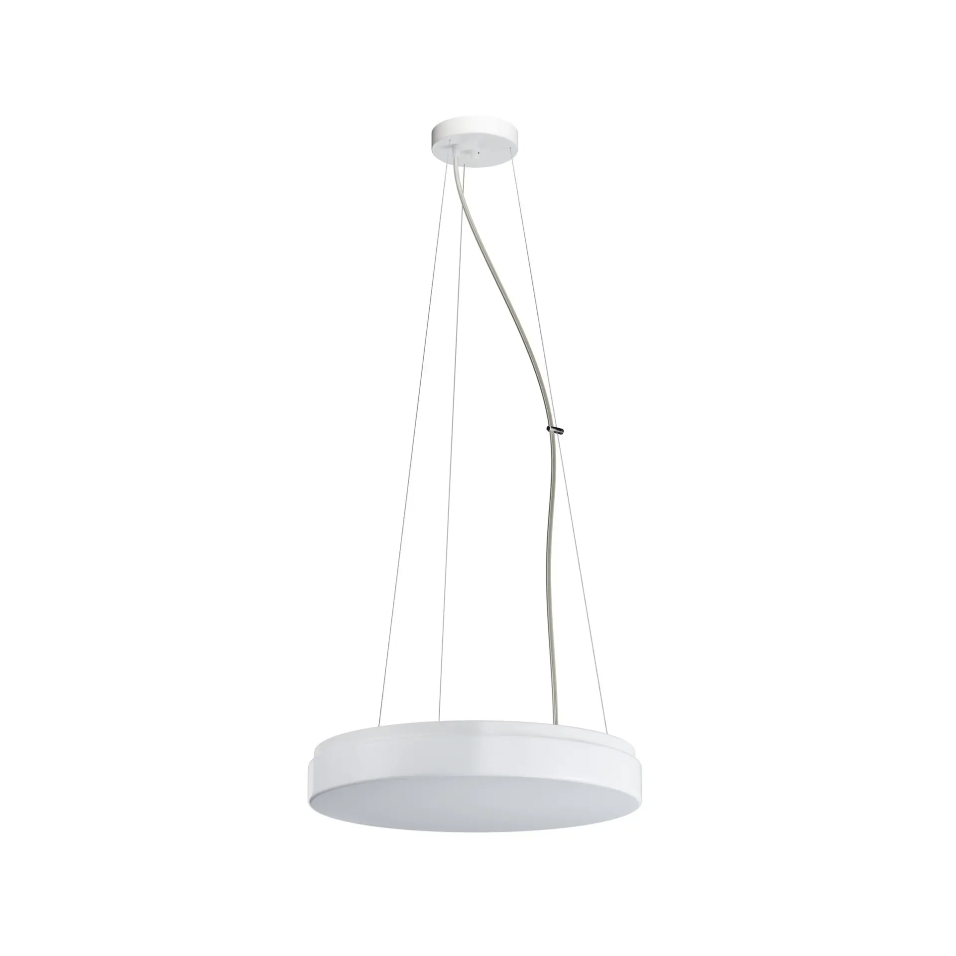 OSMONT DEL68432 DELIA L3 závěsné plastové svítidlo bílá IP40 3000 K 48W LED