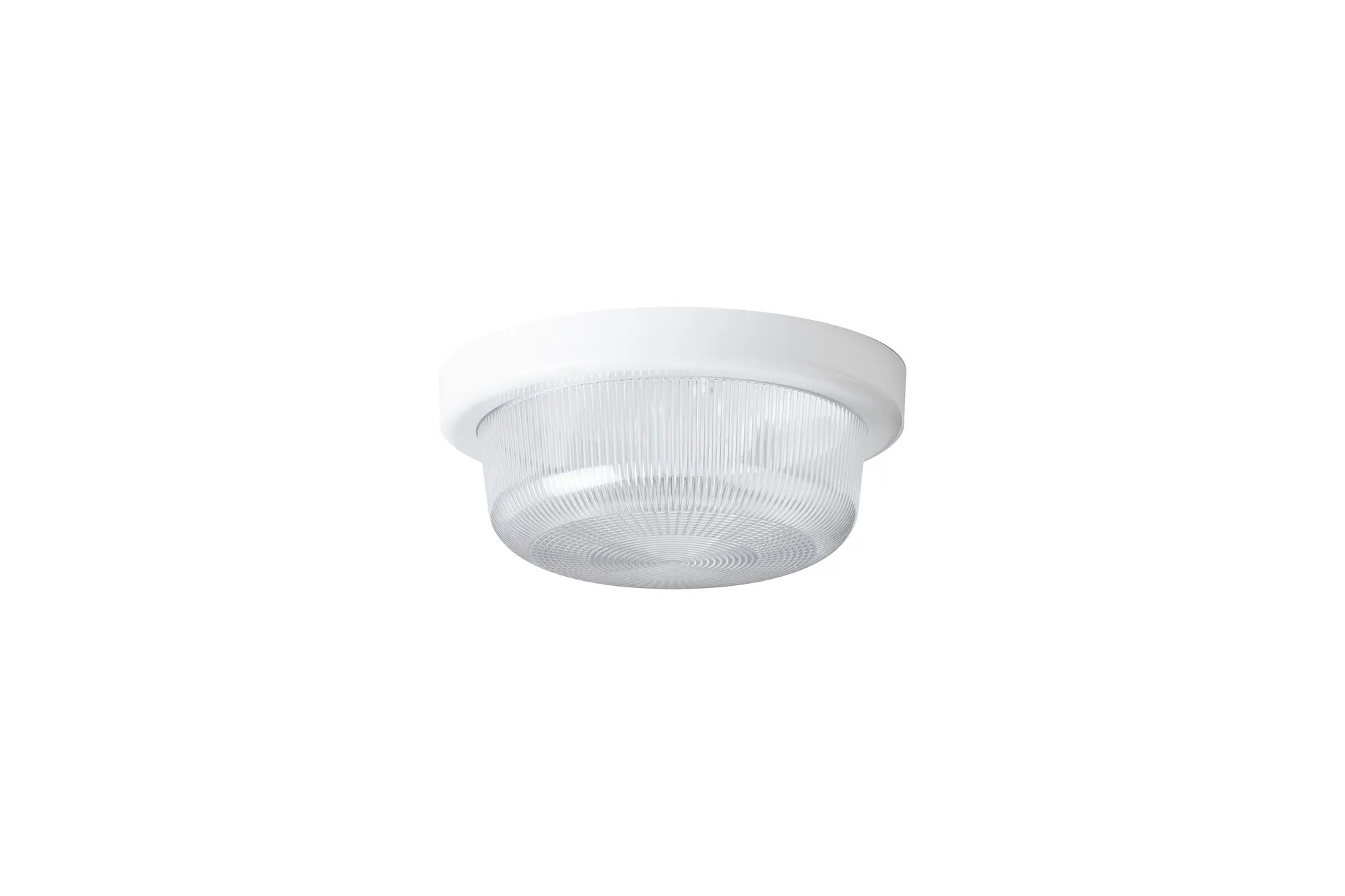 OSMONT ELE50012 ELEKTRA 3 L stropní/nástěnné průmyslové plastové svítidlo bílá / čirá IP54 25W E27