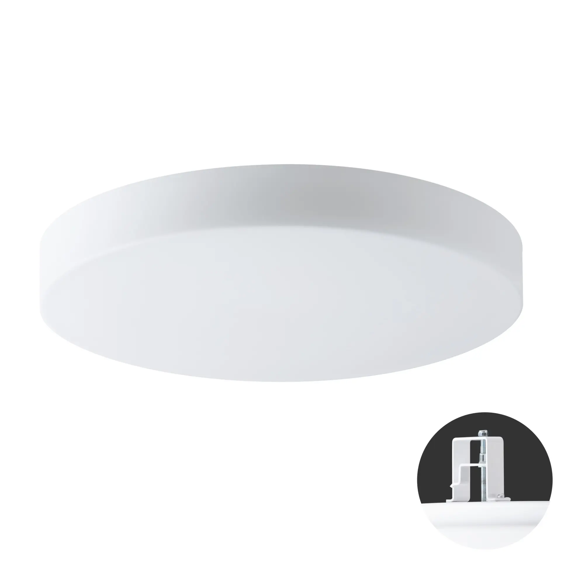 OS ELS72990 ELSA V16 stropní/nástěnné skleněné polovestavné svítidlo bílá IP44 4000 K 54W LED DALI - OSMONT
