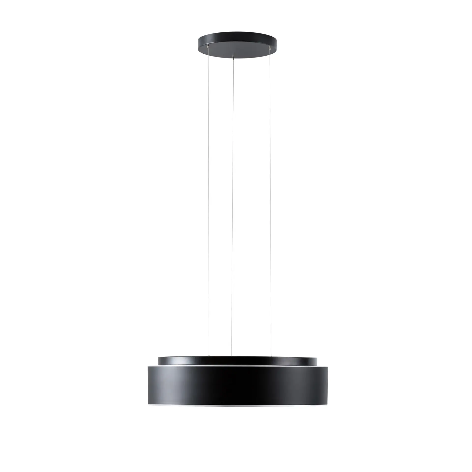 OSMONT ERI67917 ERIS LEC4 závěsné skleněné svítidlo černá / bílo - černá IP40 4000 K 35W LED DALI