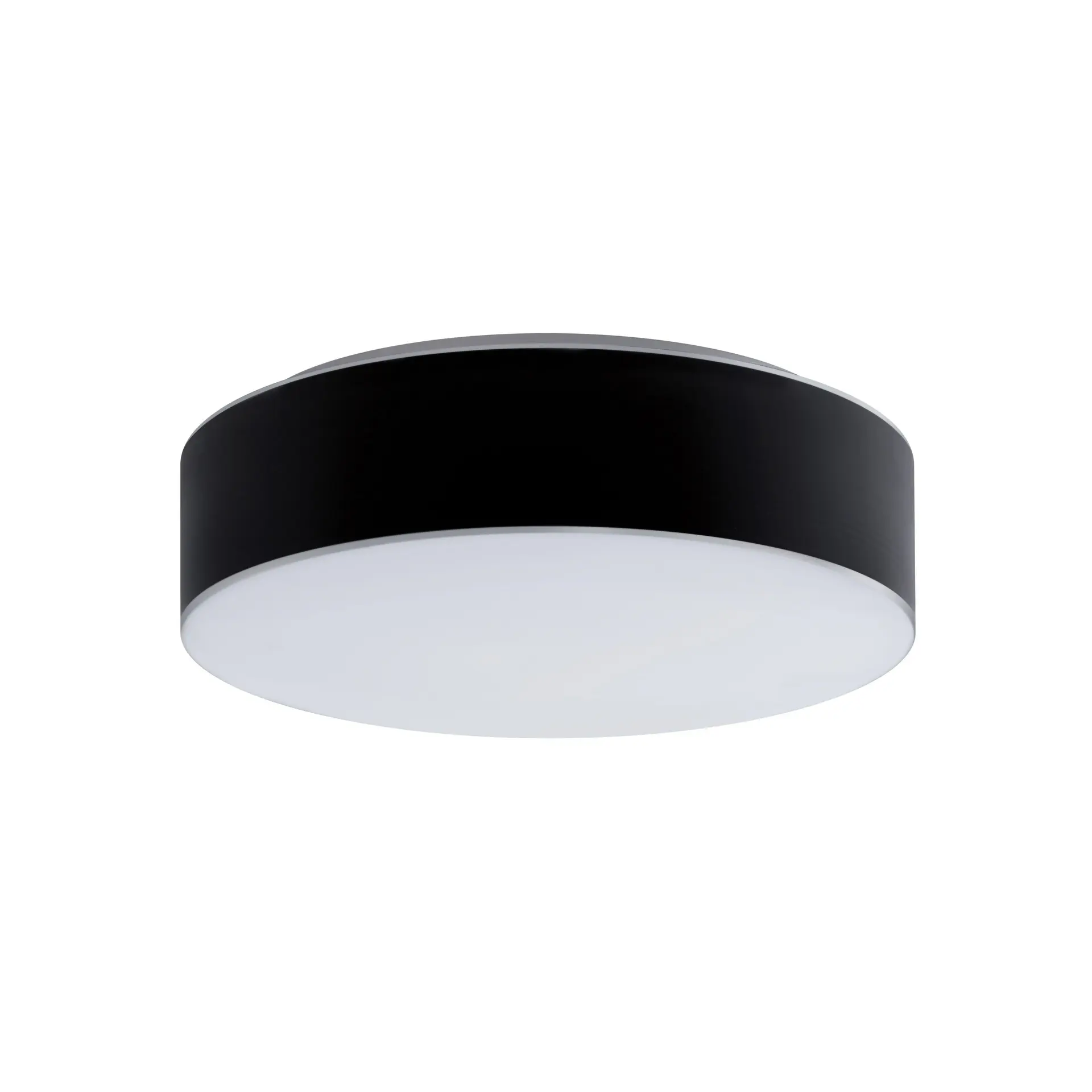 OSMONT ERI70490 ERIS C3 stropní/nástěnné skleněné svítidlo bílá / bílo - černá IP43 3000/4000 K 24W LED