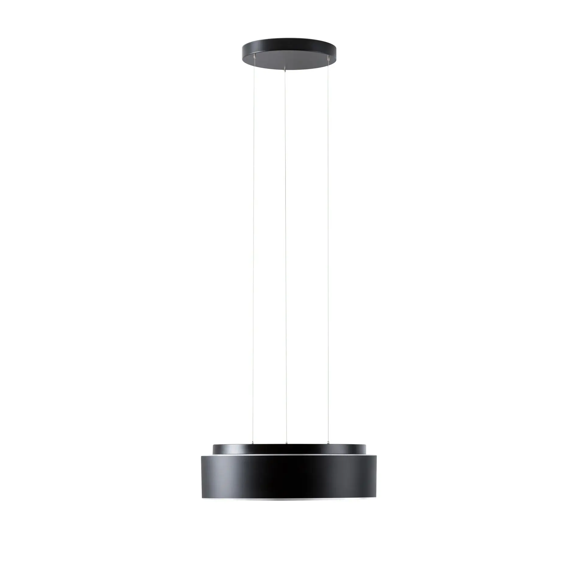 OSMONT ERI71366 ERIS LEC3 závěsné skleněné svítidlo černá / bílo - černá IP40 3000/4000 K 33W LED DALI