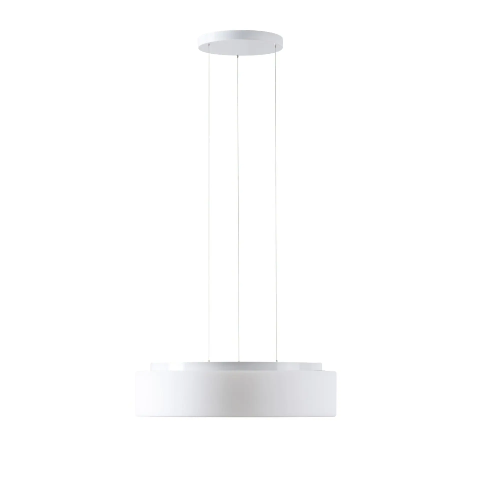 OSMONT ERI73542 ERIS LE4 závěsné skleněné svítidlo bílá IP40 4000 K 35W LED