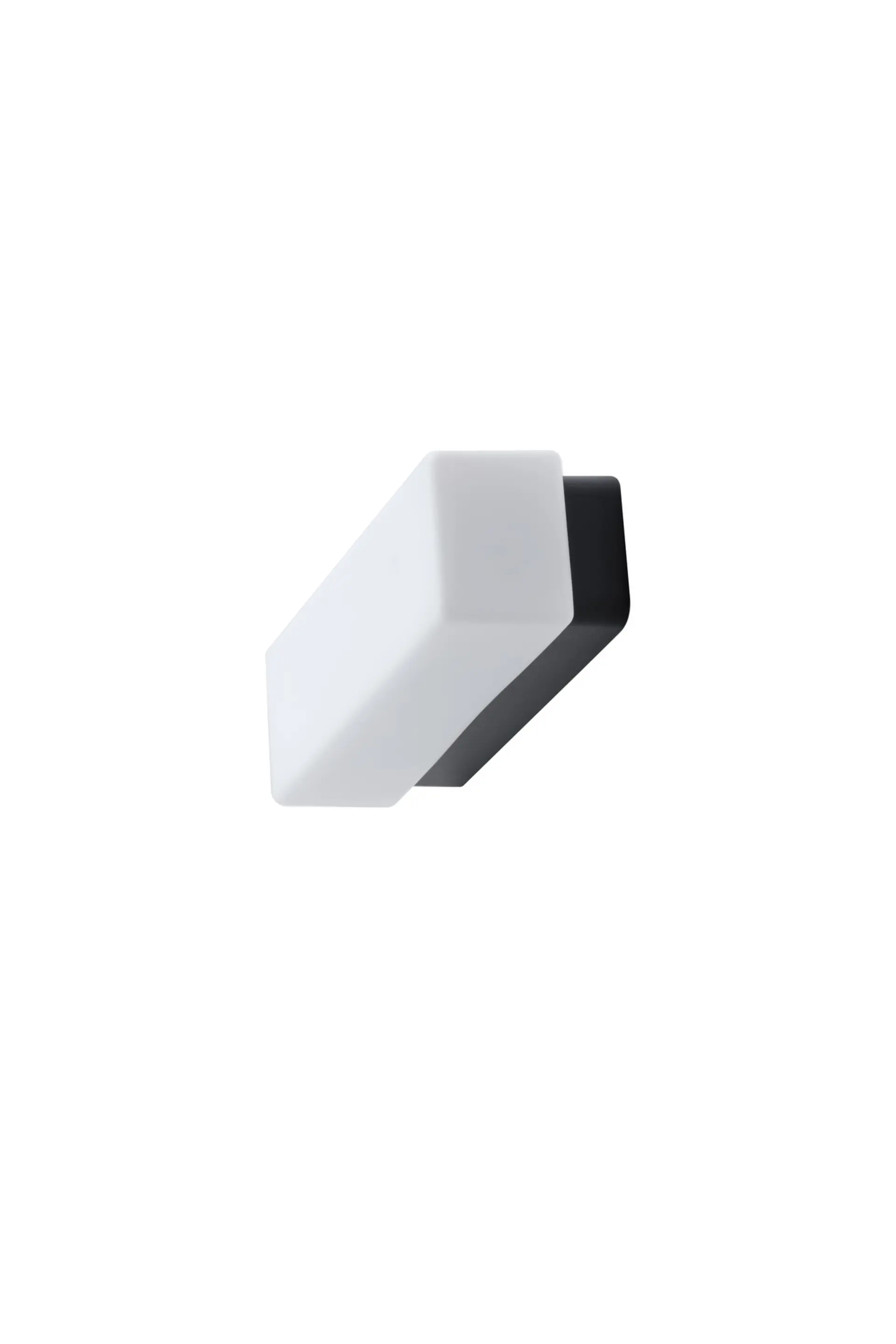 OSMONT FLO67779 FLORA 2 stropní/nástěnné skleněné svítidlo černá / bílá IP43 4000 K 8W LED