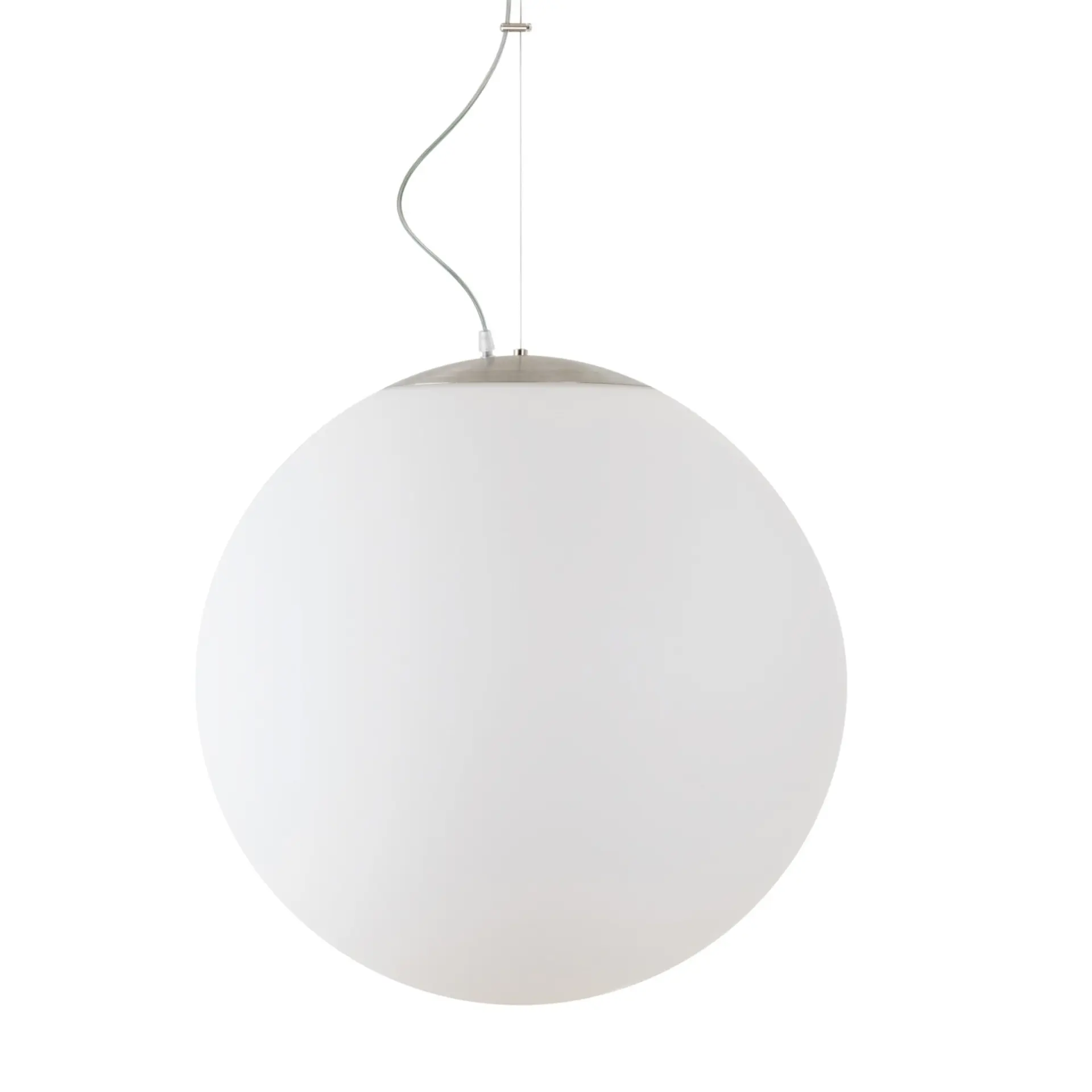 OSMONT ISI60258 ISIS L5 PM-M HP závěsné plastové svítidlo kartáčovaná nerez / bílá IP40 3000 K 65W LED