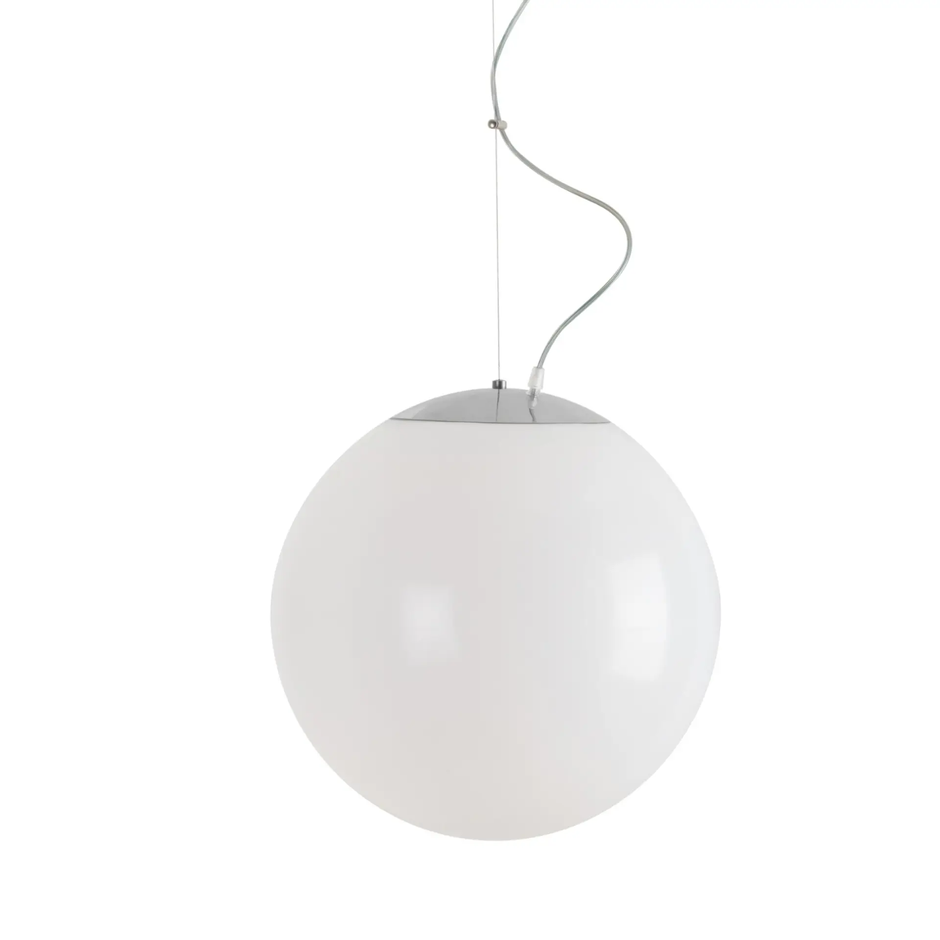 OSMONT ISI63014 ISIS L3 HP závěsné plastové svítidlo nerez leštěná / bílá IP40 3000 K 52W LED DALI