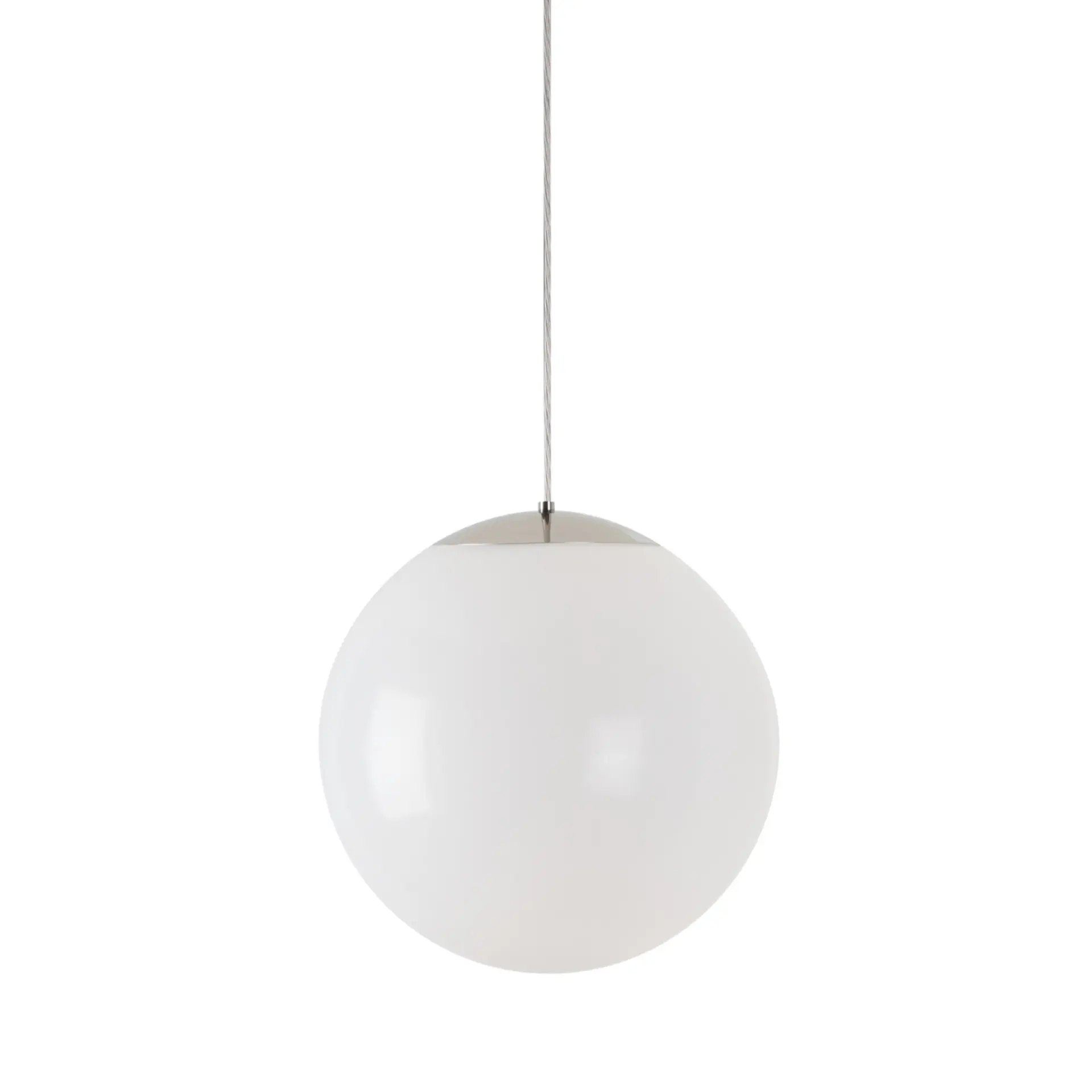 OSMONT ISI63047 ISIS S3 HP závěsné plastové svítidlo nerez leštěná / bílá IP40 3000 K 52W LED DALI