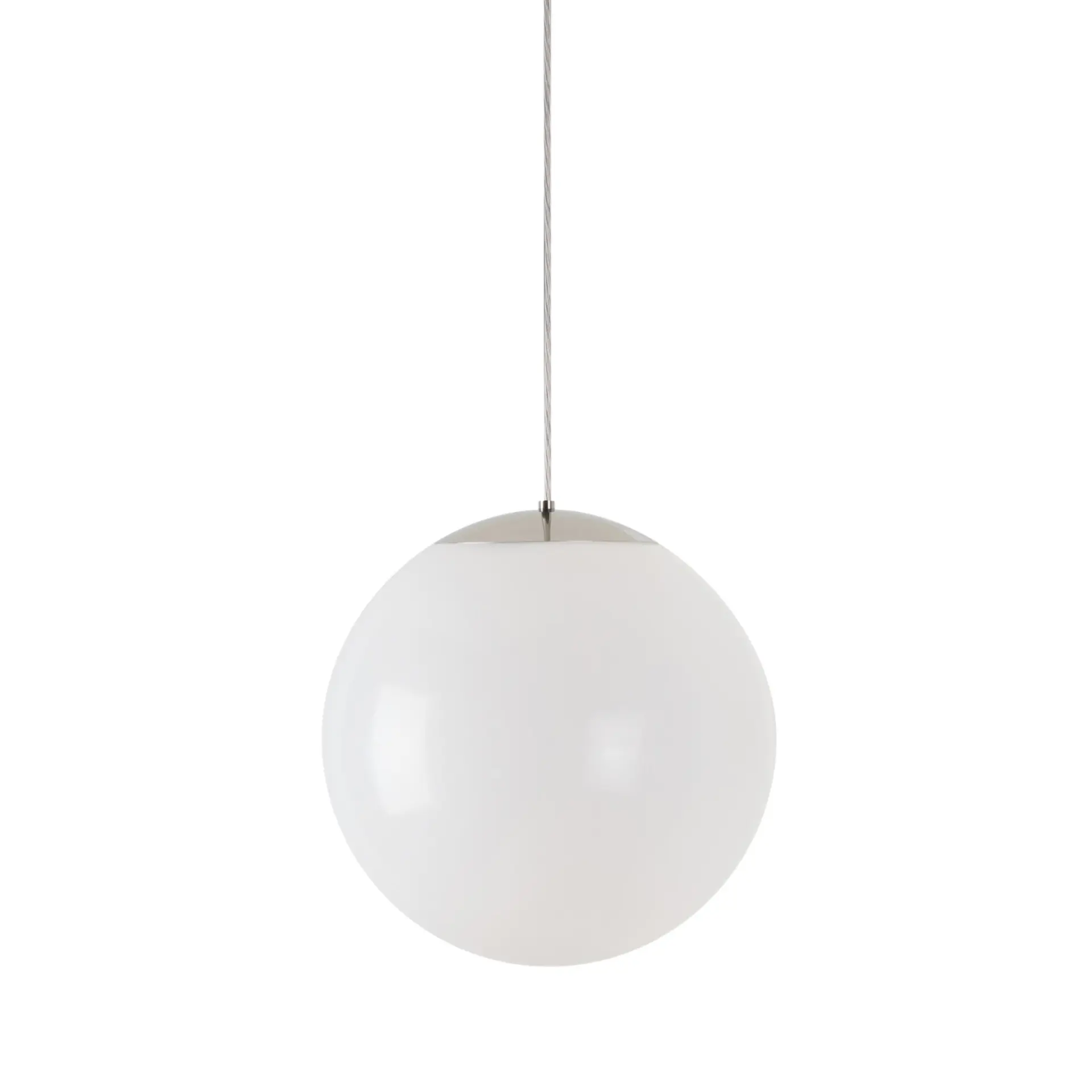 OSMONT ISI63548 ISIS S3 HP závěsné plastové svítidlo nerez broušená / bílá IP40 4000 K 52W LED