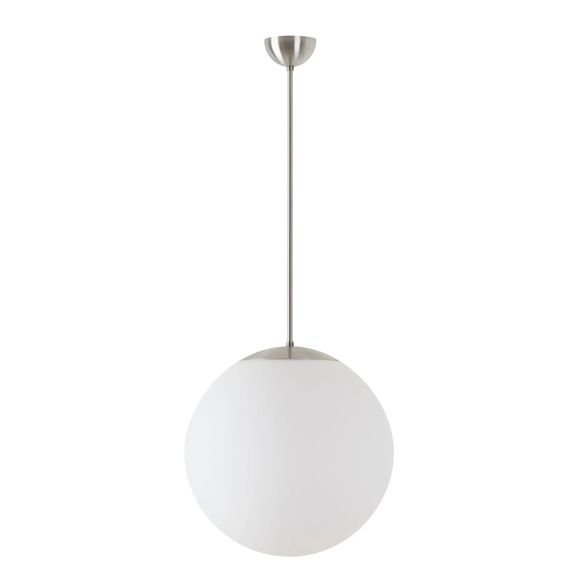 OSMONT ISI63745 ISIS P3 PM-M závěsné plastové svítidlo nerez broušená / bílá IP40 40W E27