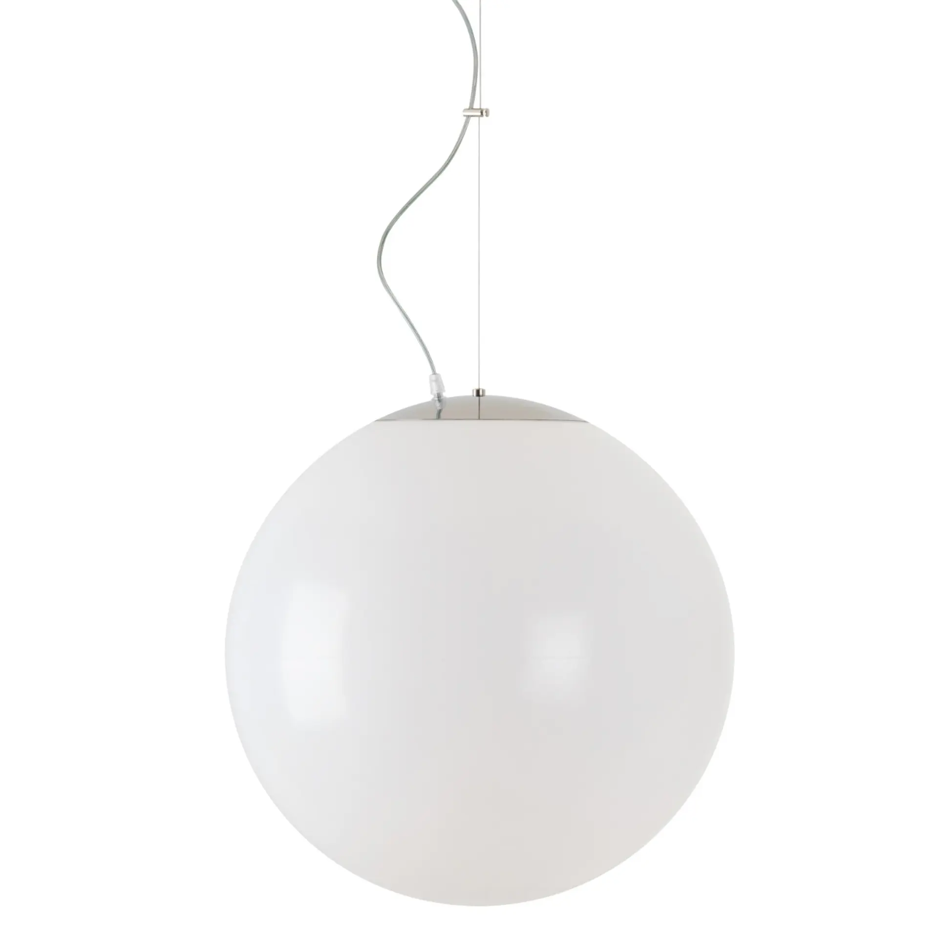 OSMONT ISI64289 ISIS L4 PM HP závěsné plastové svítidlo nerez leštěná / bílá IP40 3000 K 59W LED DALI