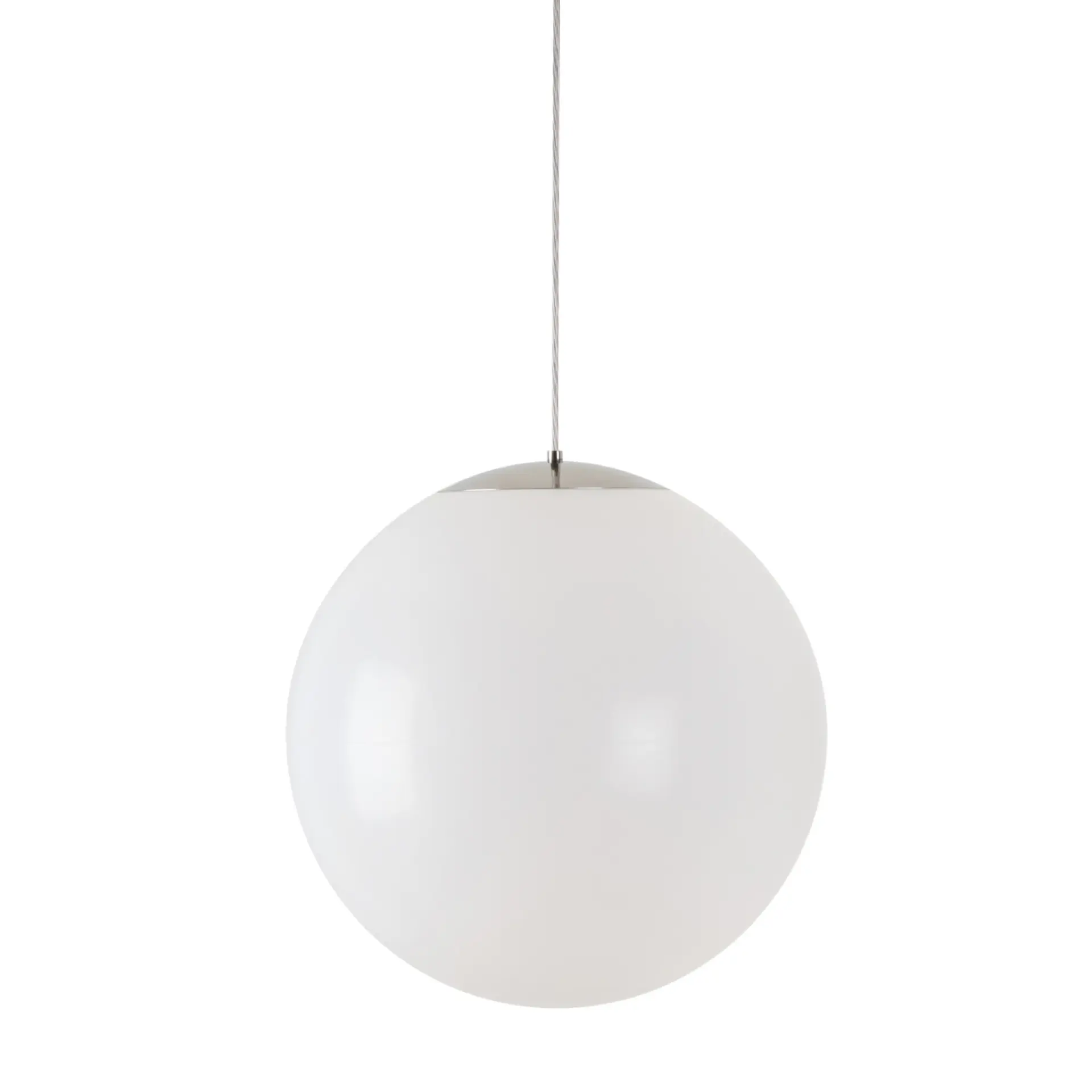 OSMONT ISI64351 ISIS S4 PM HP závěsné plastové svítidlo nerez leštěná / bílá IP40 3000 K 59W LED
