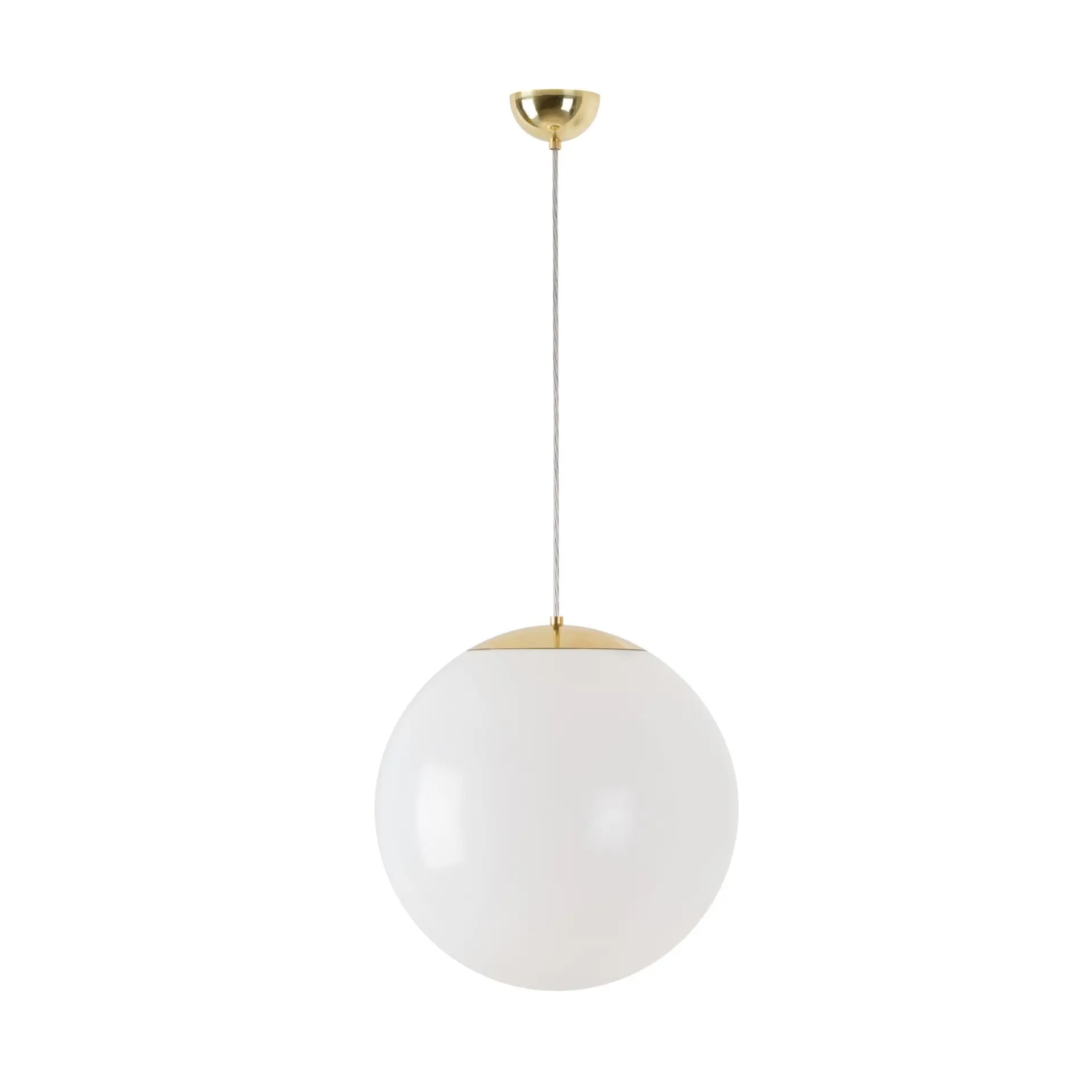 OSMONT ISI64812 ISIS S3 PM závěsné plastové svítidlo mosaz leštěná / bílá IP40 4000 K 27W LED DALI