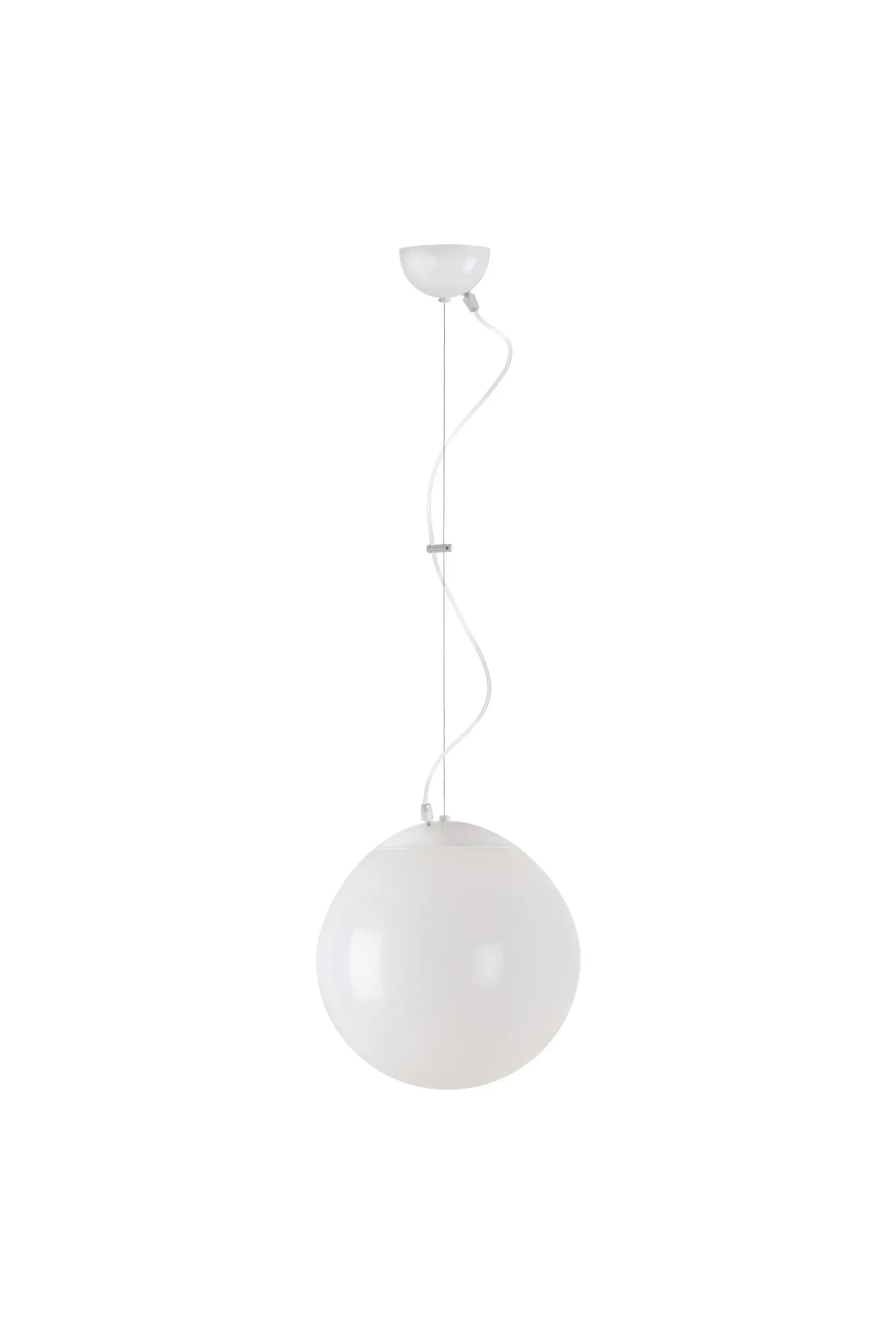 OSMONT ISI66665 ISIS L2 závěsné plastové svítidlo bílá IP40 4000 K 20W LED