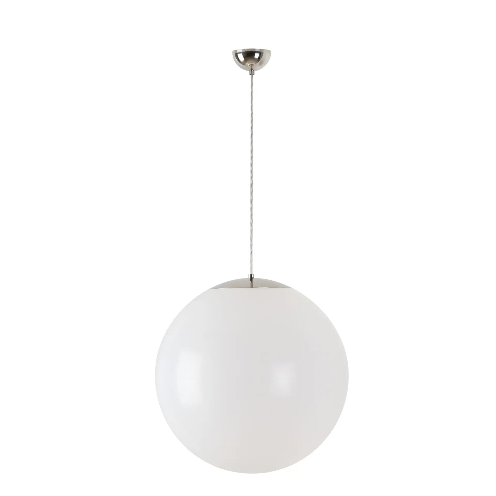 OSMONT ISI66756 ISIS S4 závěsné plastové svítidlo nerez leštěná / bílá IP40 4000 K 41W LED