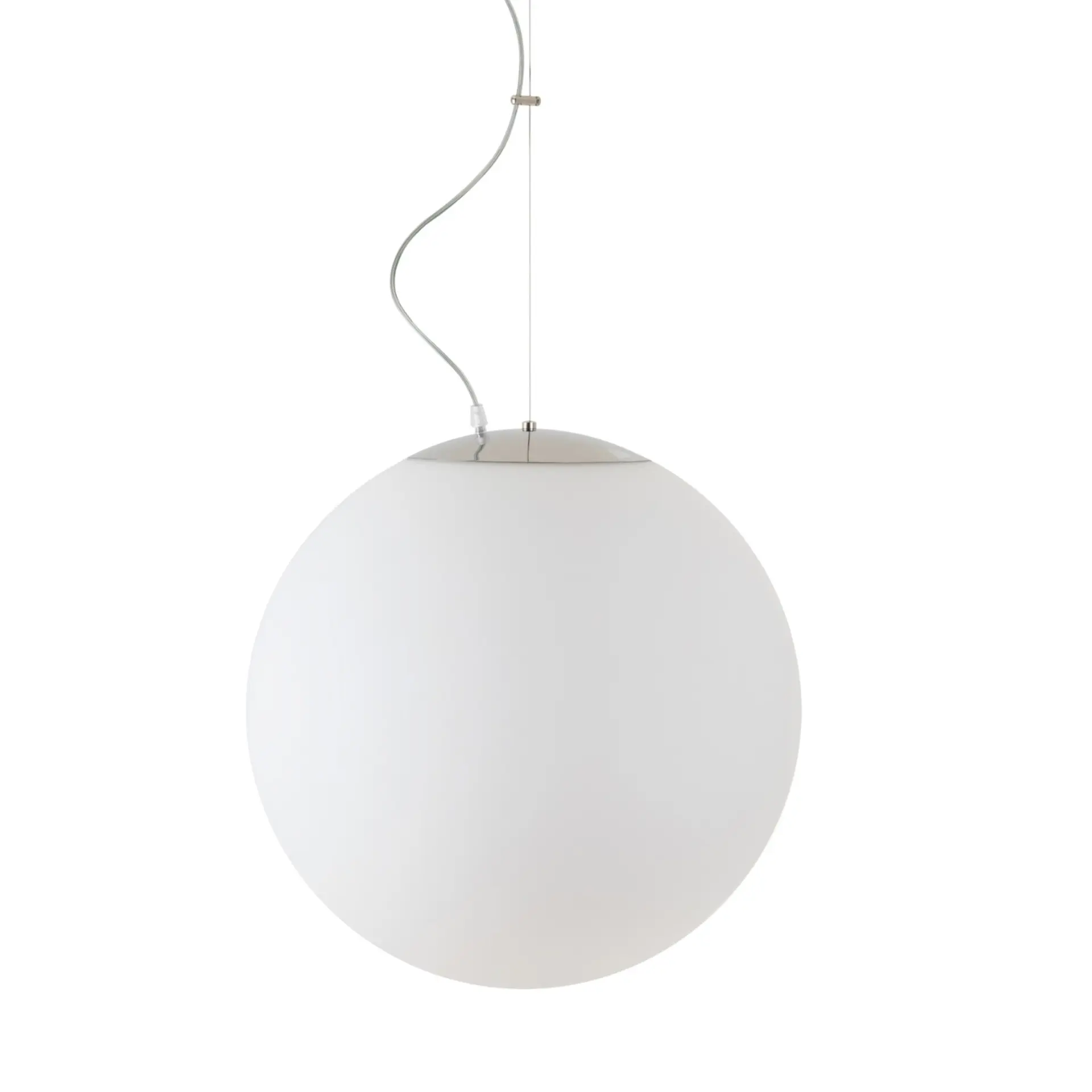 OSMONT ISI70287 ISIS L4 PM-M HP závěsné plastové svítidlo nerez leštěná / bílá IP40 3000 K 59W LED