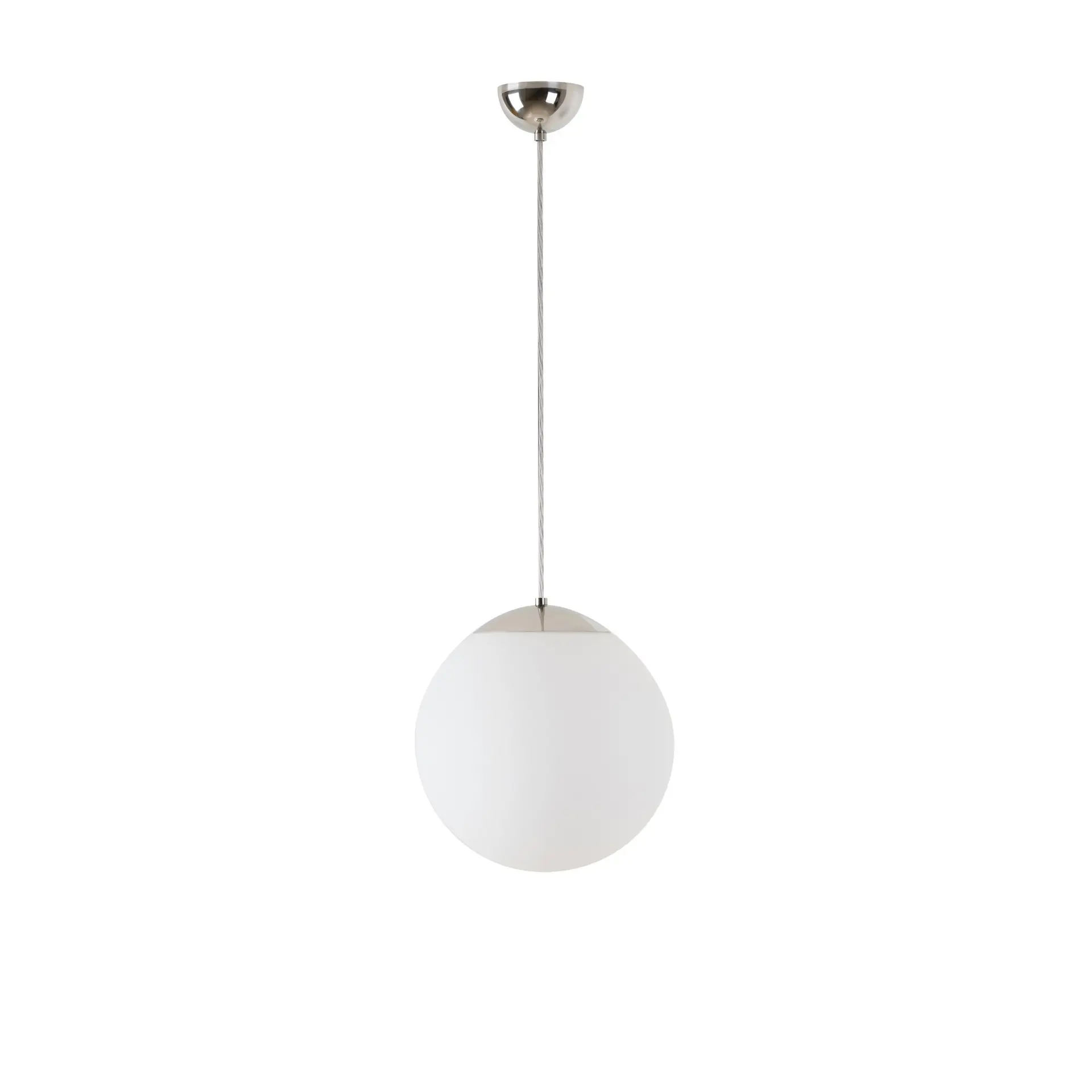 OSMONT ISI70301 ISIS S2 PM-M závěsné plastové svítidlo nerez leštěná / bílá IP40 3000 K 20W LED