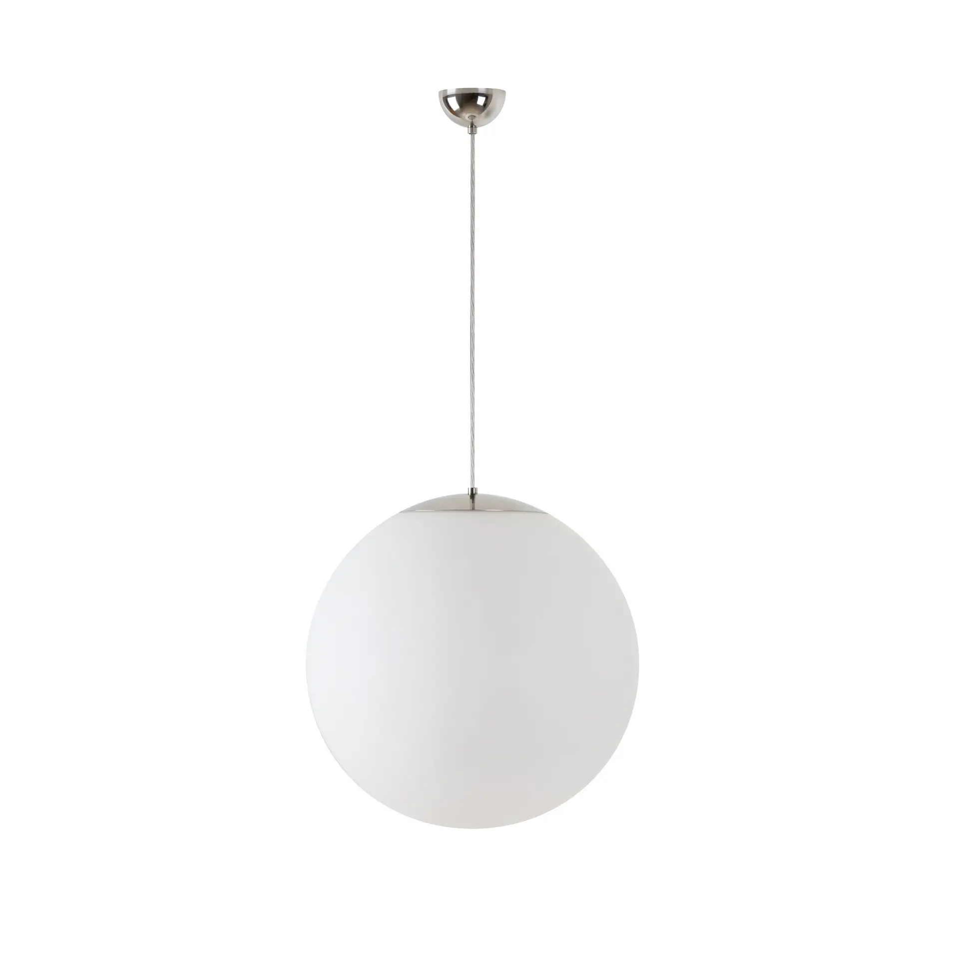 OSMONT ISI70329 ISIS S4 PM-M závěsné plastové svítidlo nerez leštěná / bílá IP40 3000 K 41W LED