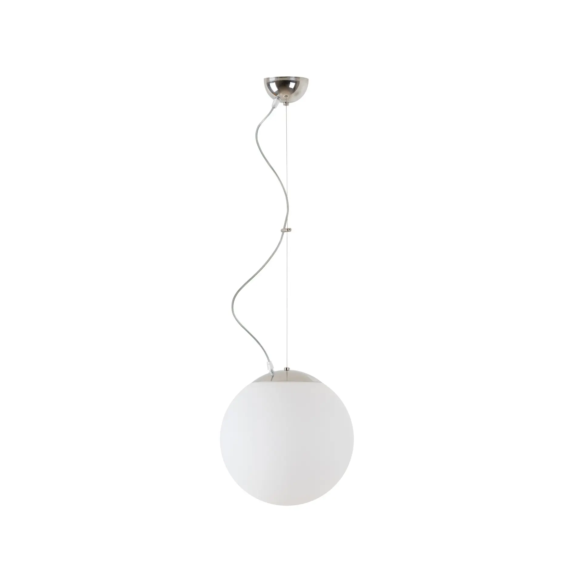 OSMONT ISI70687 ISIS L2 PM-M závěsné plastové svítidlo nerez leštěná / bílá IP40 4000 K 20W LED