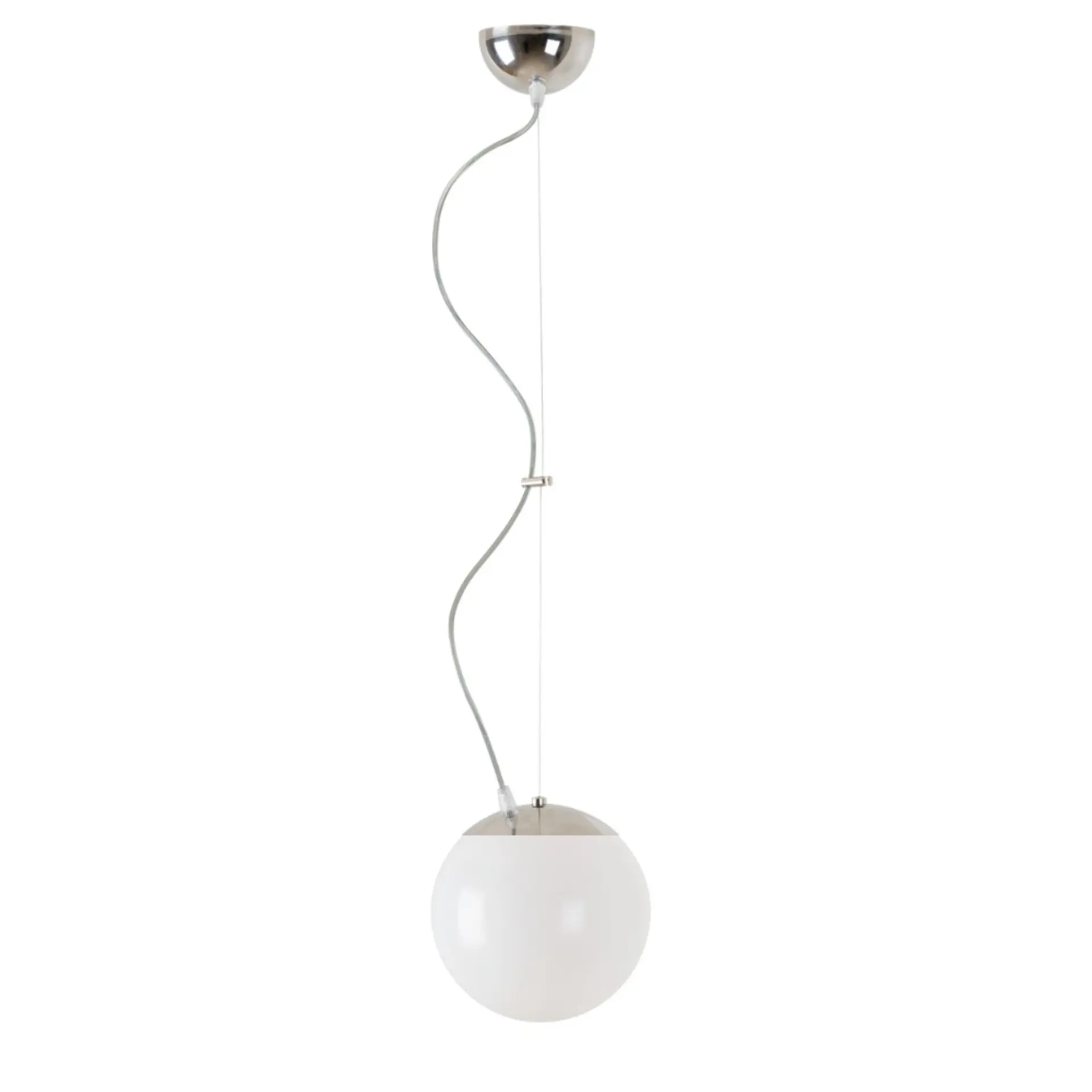 OSMONT ISI72382 ISIS L1 PM závěsné plastové svítidlo nerez / bílá IP40 3000 K 8W LED