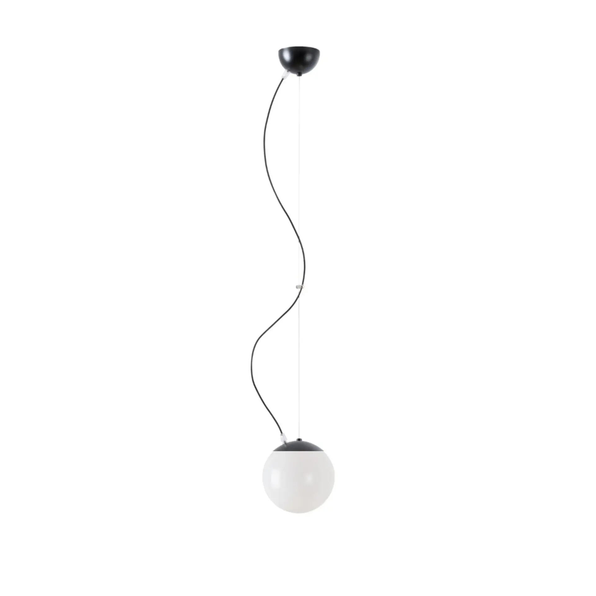 OSMONT ISI72874 ISIS L1 PM závěsné plastové svítidlo černá / bílá IP40 4000 K 8W LED