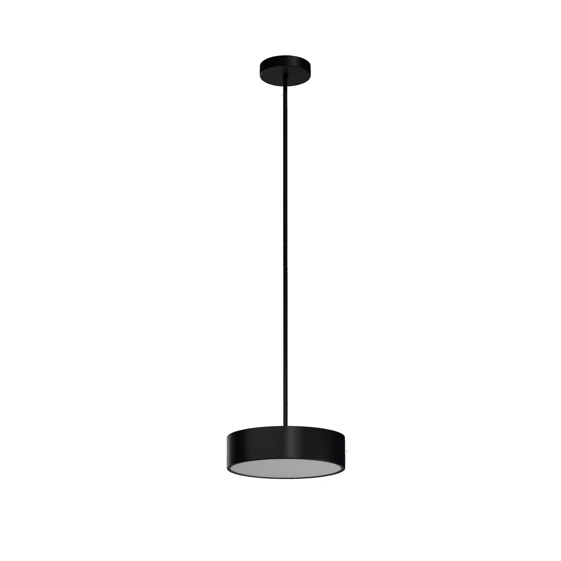 OSMONT KRU40014 KRUGER P1 FO závěsné plastové svítidlo černá IP40 25W E27