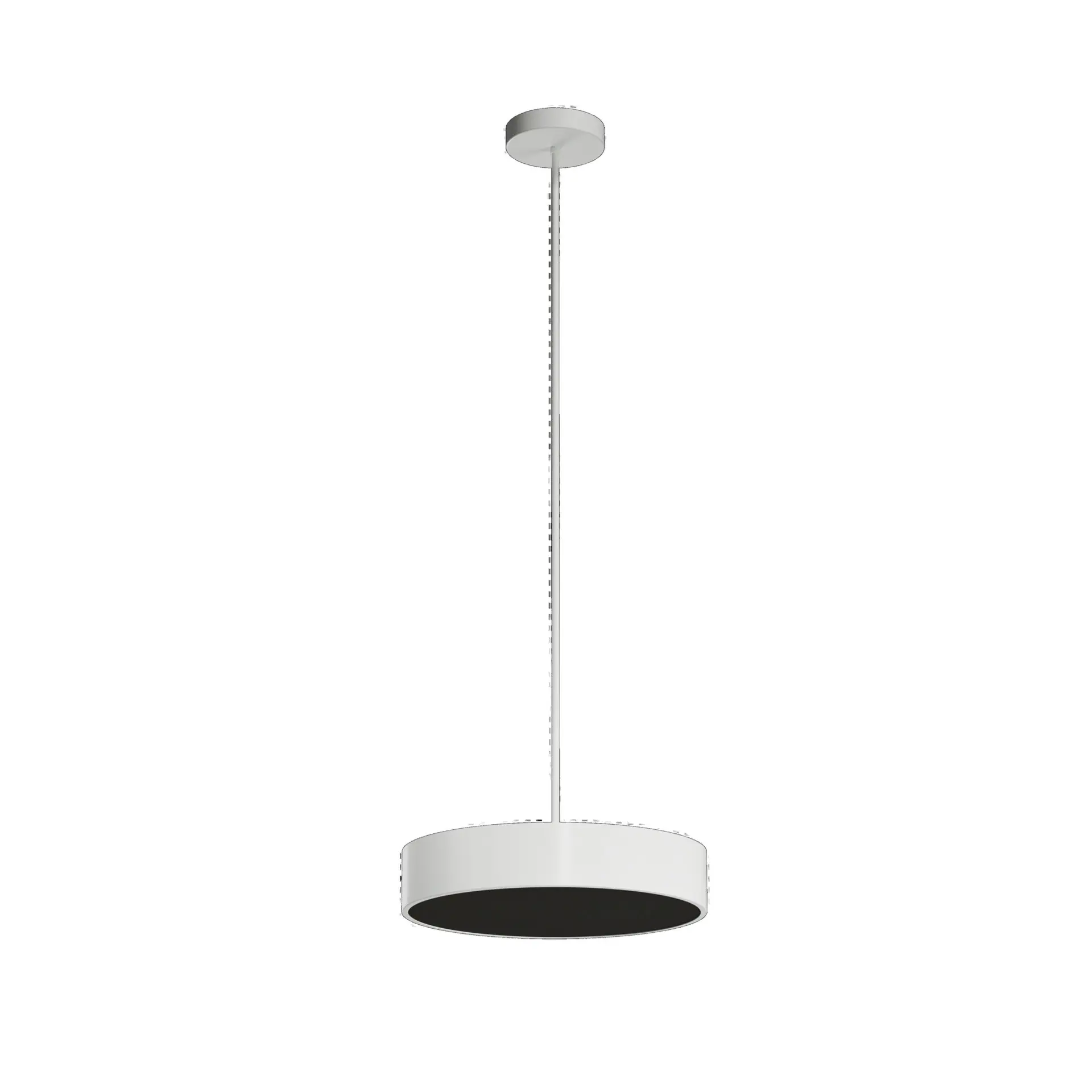 OSMONT KRU60188 KRUGER P2 FC závěsné plastové svítidlo bílá / černá IP40 3000 K 34W LED
