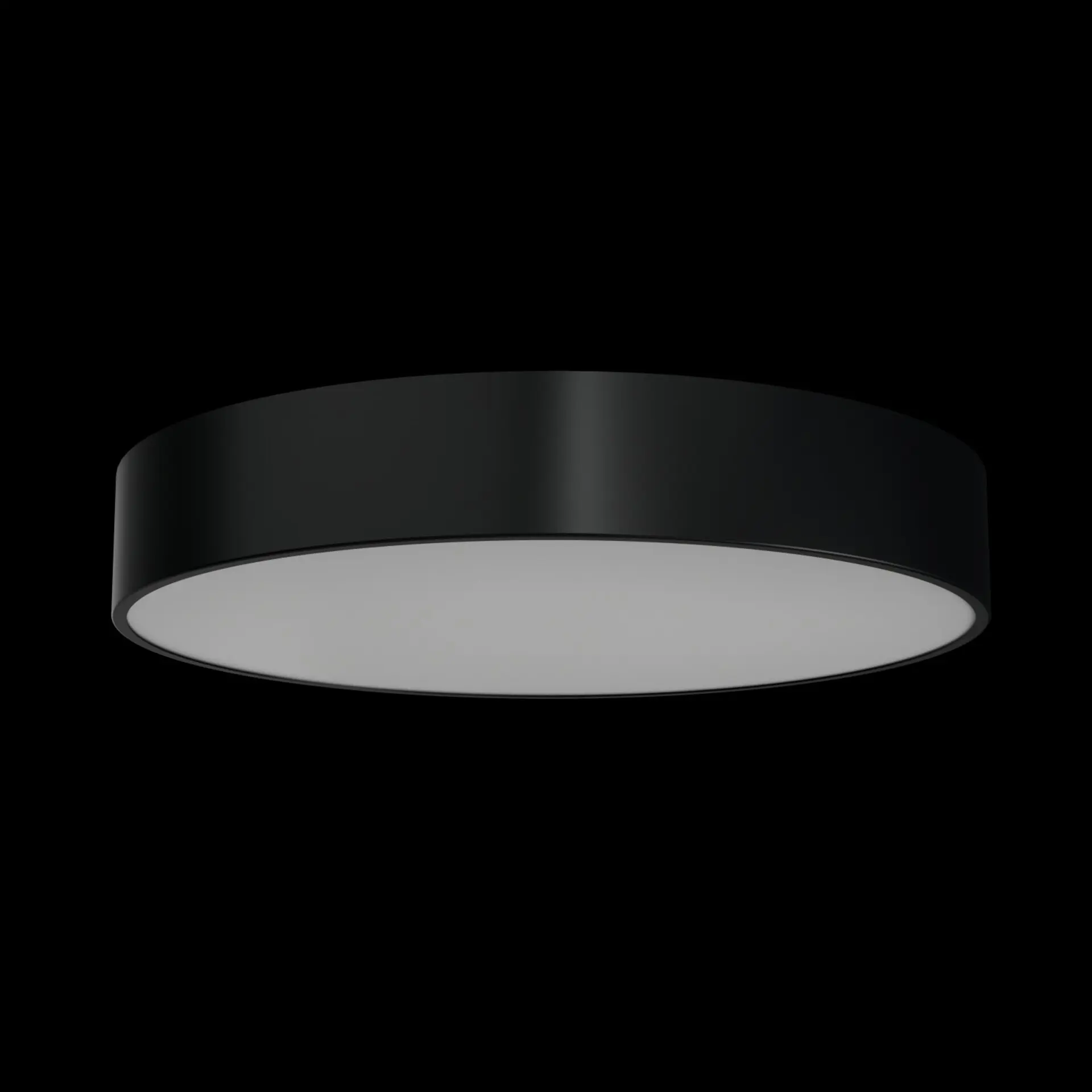 OSMONT KRU60640 KRUGER 3 FOP stropní/nástěnné plastové svítidlo černá IP40 4000 K 32W LED nouzové kombinované 3 h