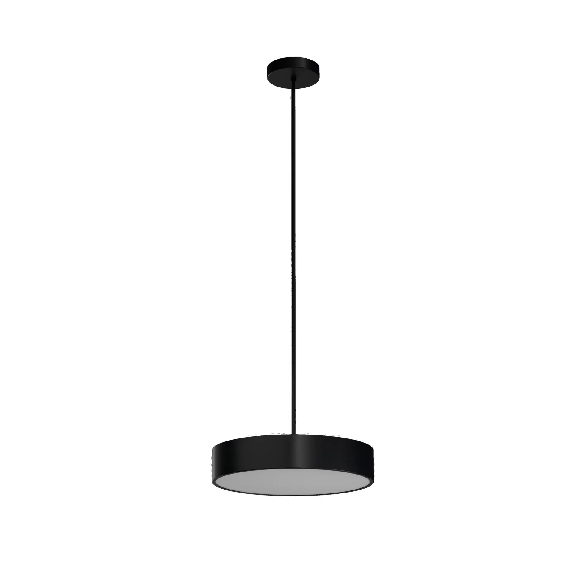 OSMONT KRU60691 KRUGER P2 FO závěsné plastové svítidlo černá IP40 4000 K 24W LED DALI