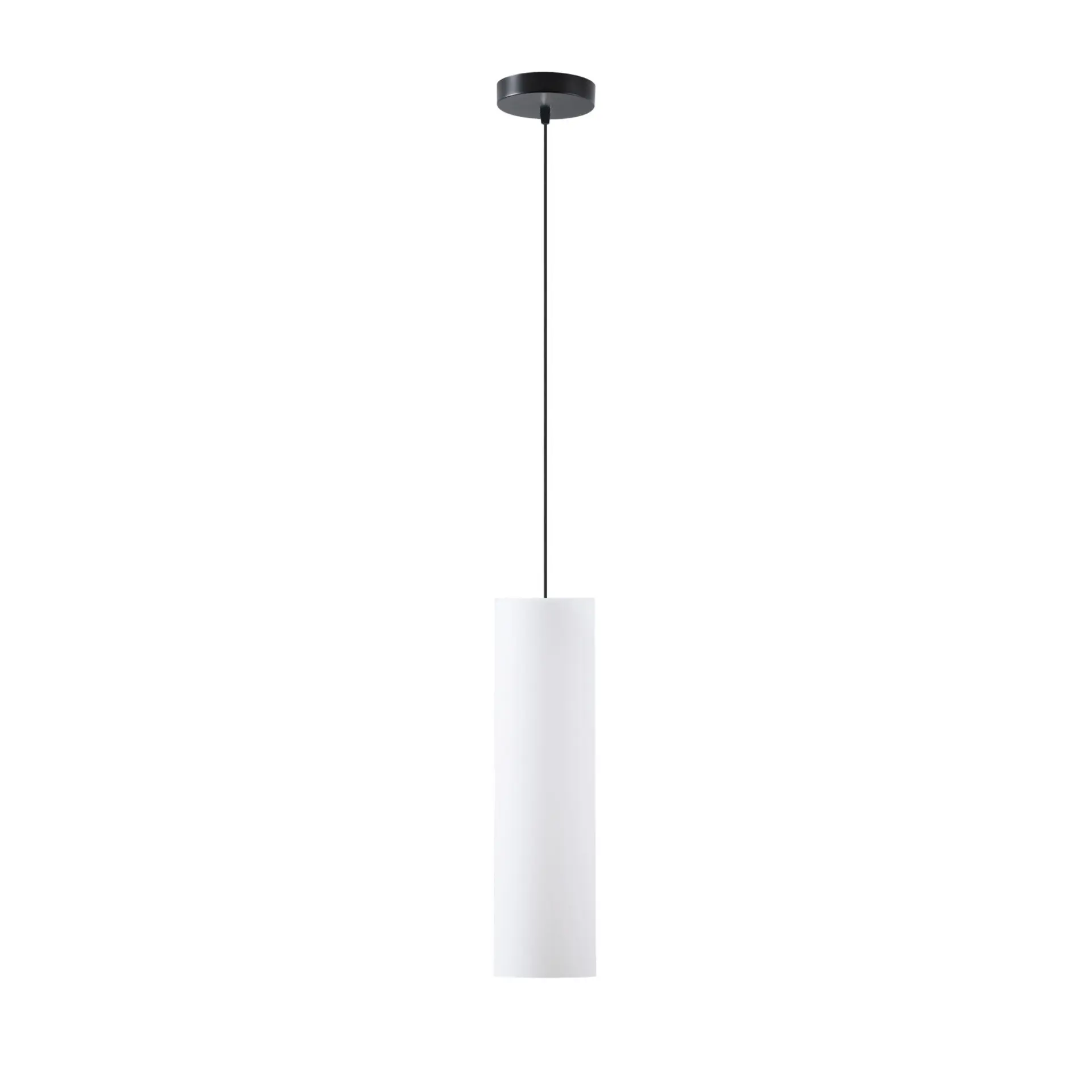 OSMONT KUM58189 KUMA S2 závěsné skleněné svítidlo černá / bílá IP20 40W E27